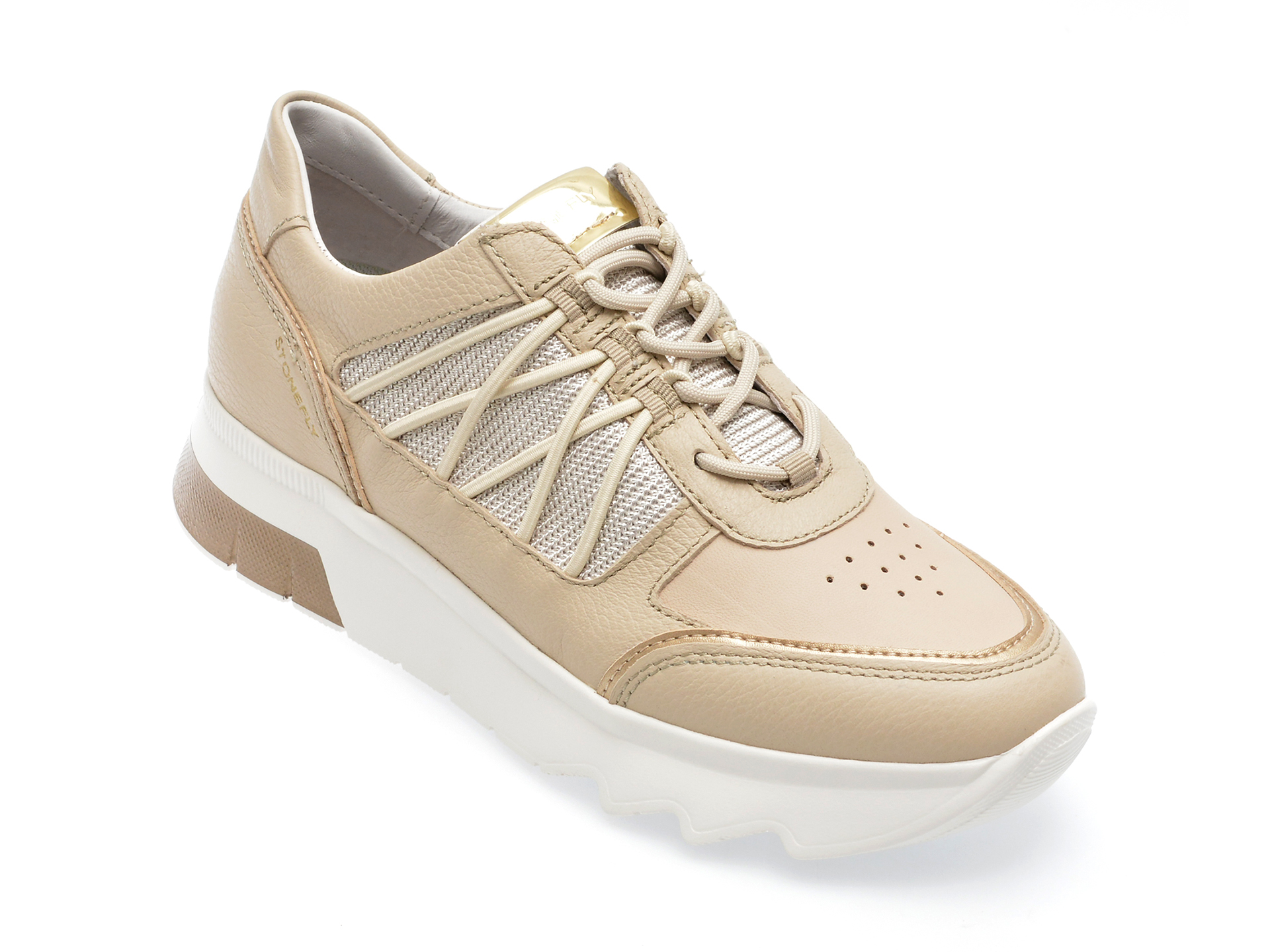 Pantofi STONEFLY maro, SPOCK34, din piele naturala /femei/pantofi imagine super redus 2022