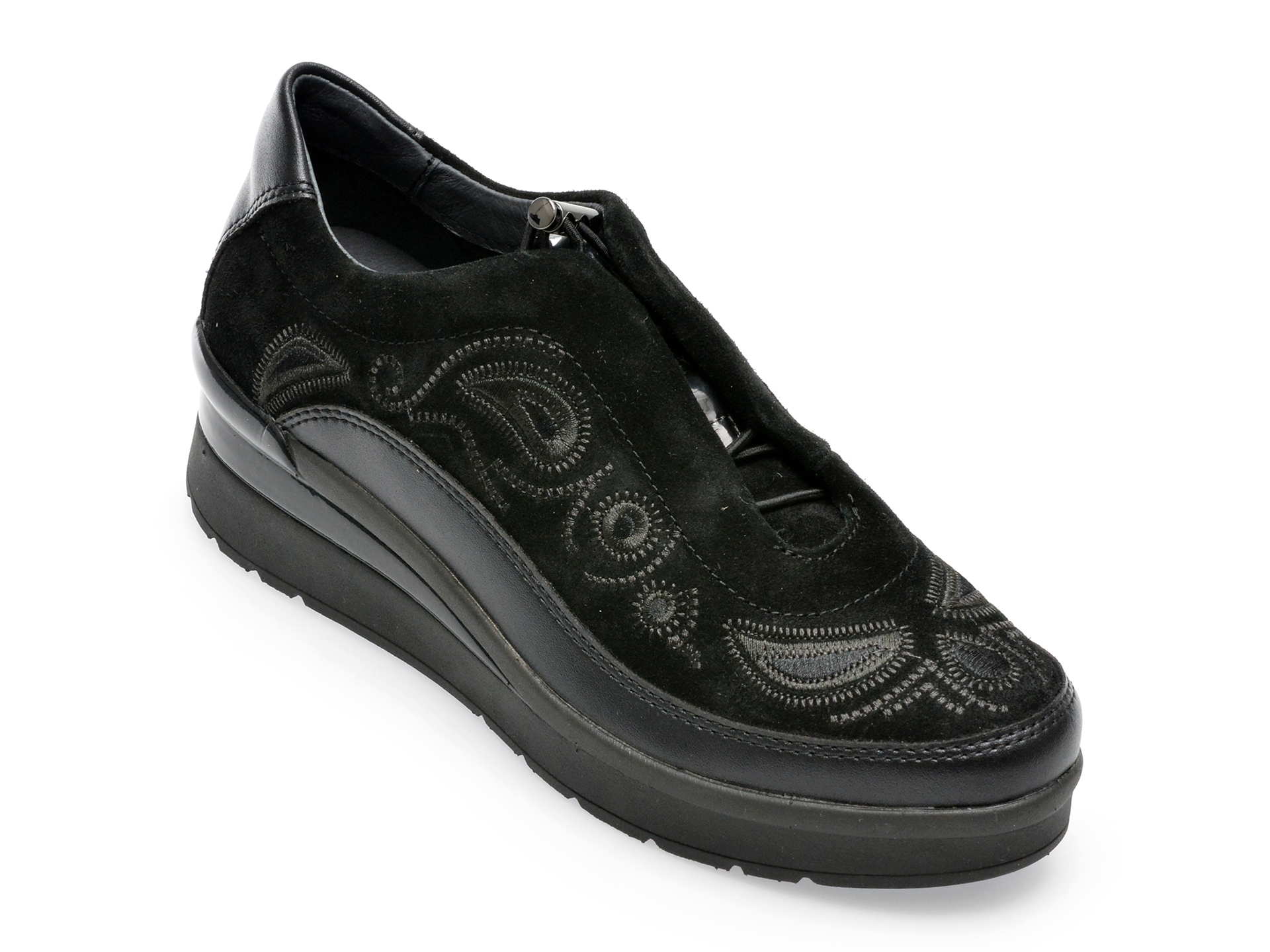 Pantofi STONEFLY negri, CREAM21, din piele naturala /femei/pantofi