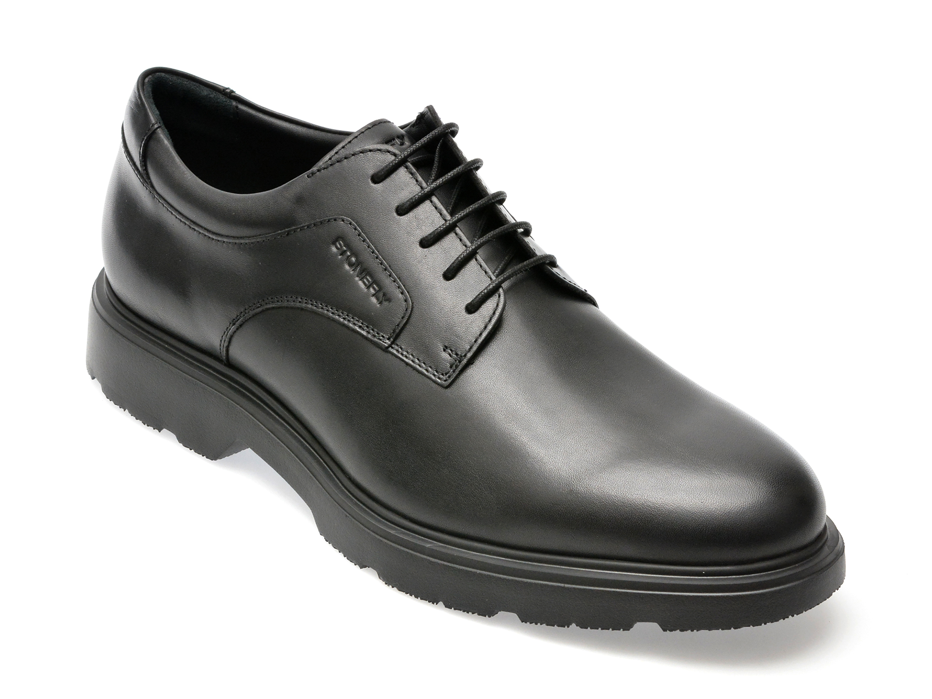 Pantofi STONEFLY negri, FORE2, din piele naturala /barbati/pantofi