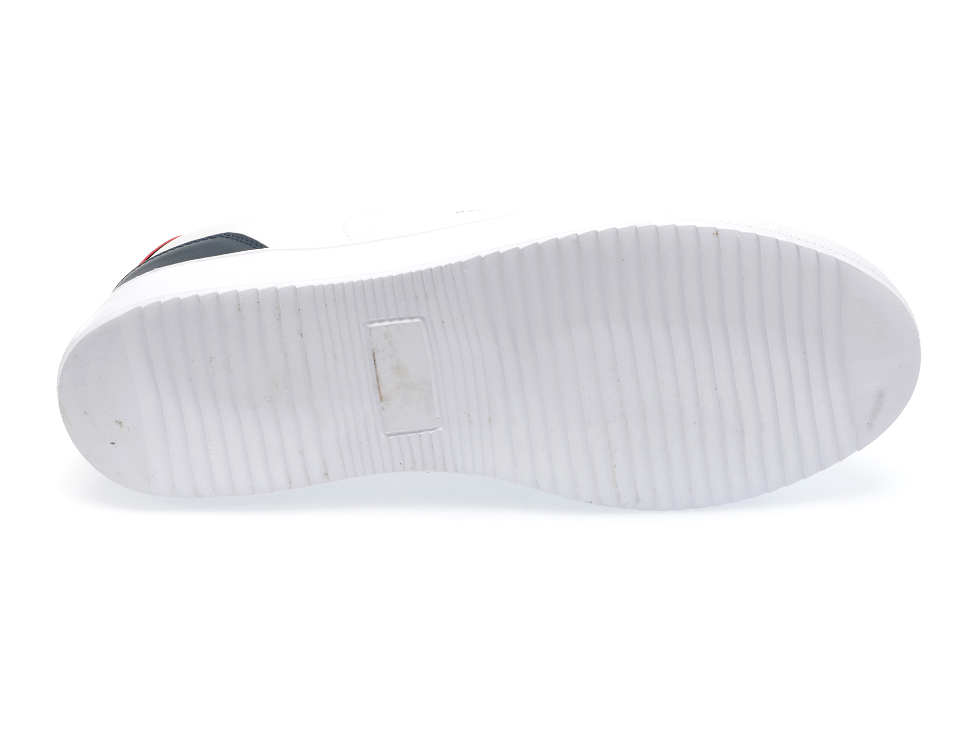 Pantofi US POLO ASSN albi, VERO3FX, din piele ecologica