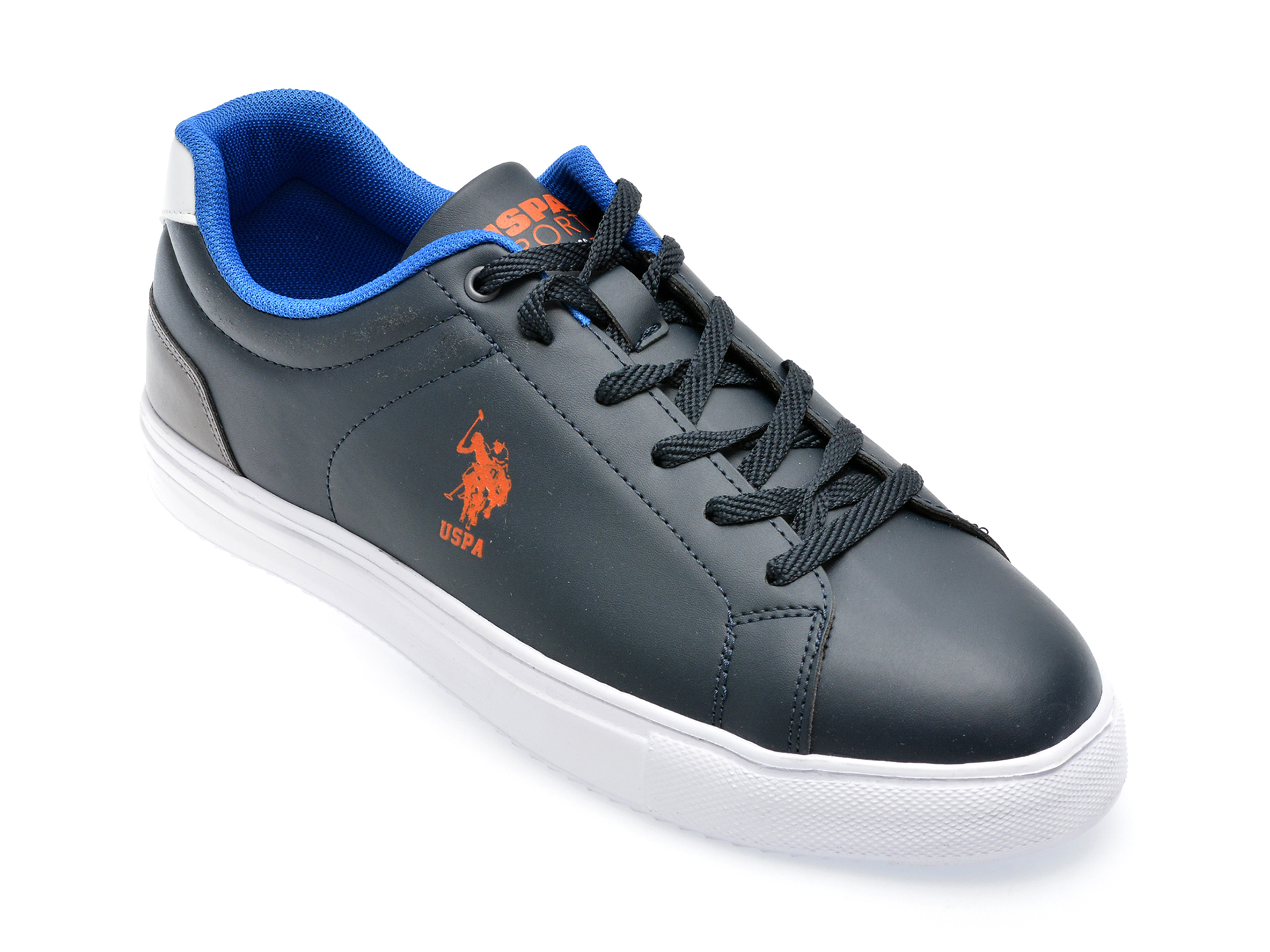 Pantofi US POLO ASSN bleumarin, VERO3FX, din piele ecologica /barbati/pantofi