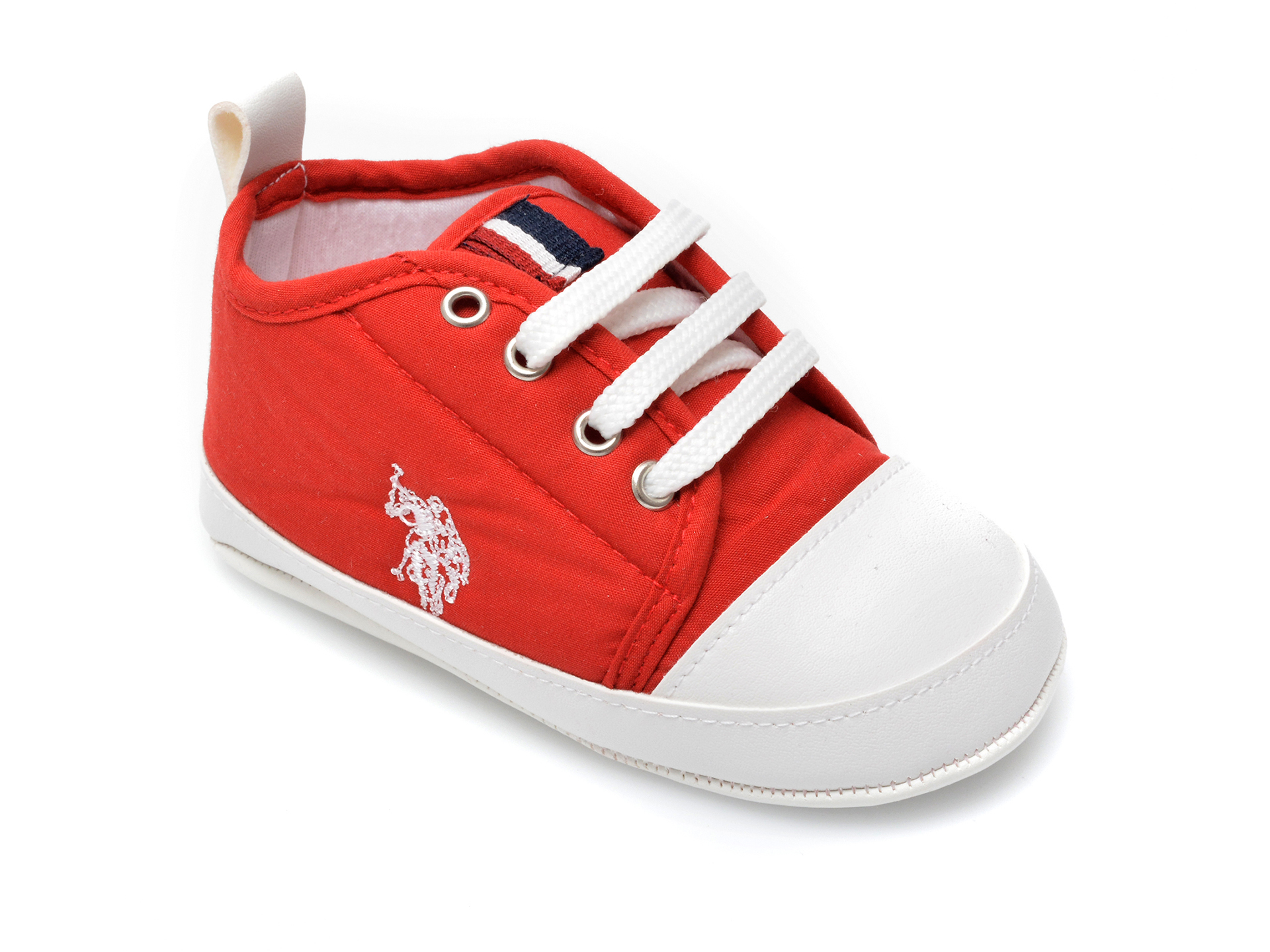 Pantofi US POLO ASSN rosii, MICK1FX, din material textil imagine otter.ro