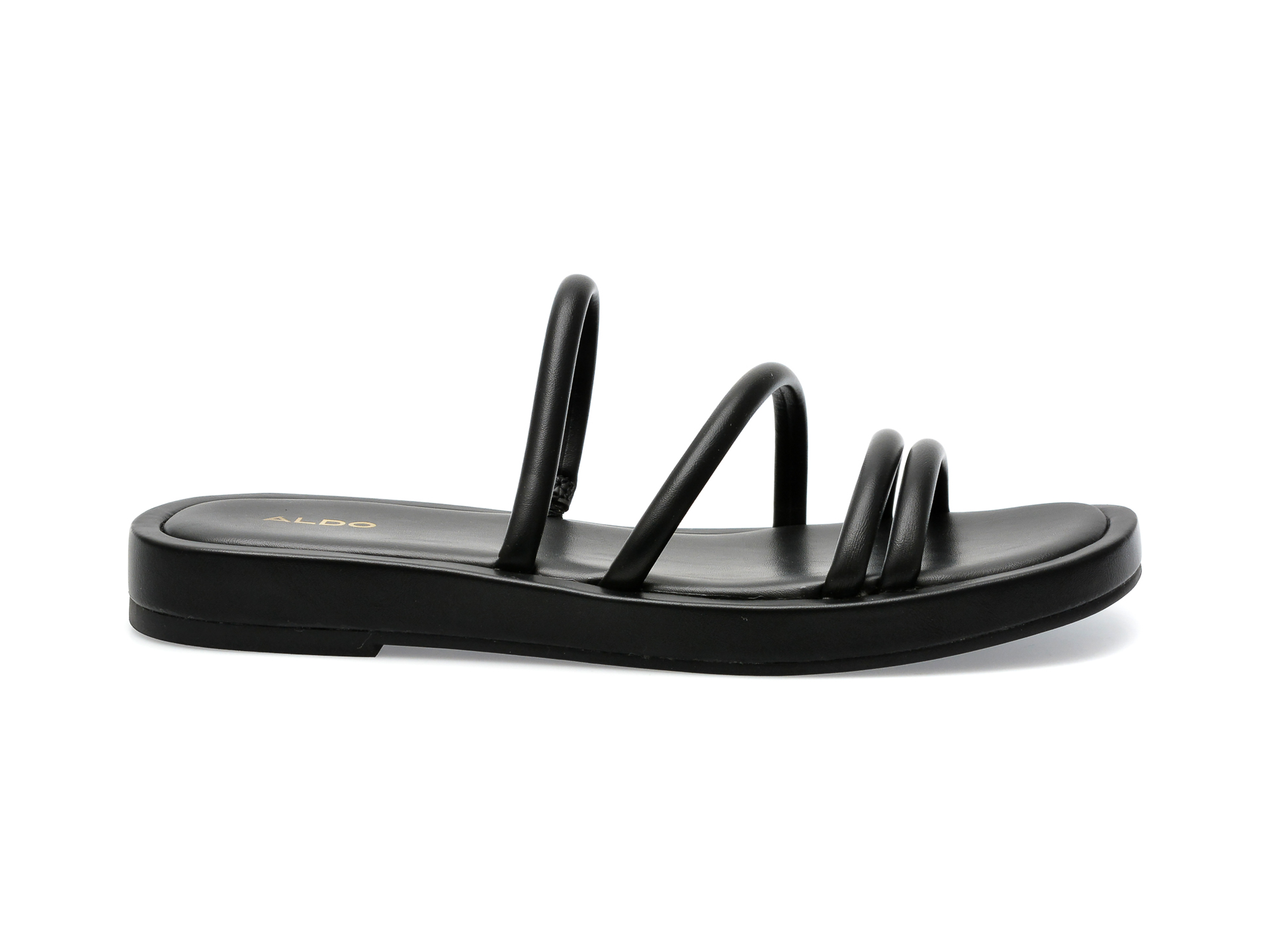 Poze Papuci ALDO negre, ALEDECLYA001, din piele ecologica otter.ro