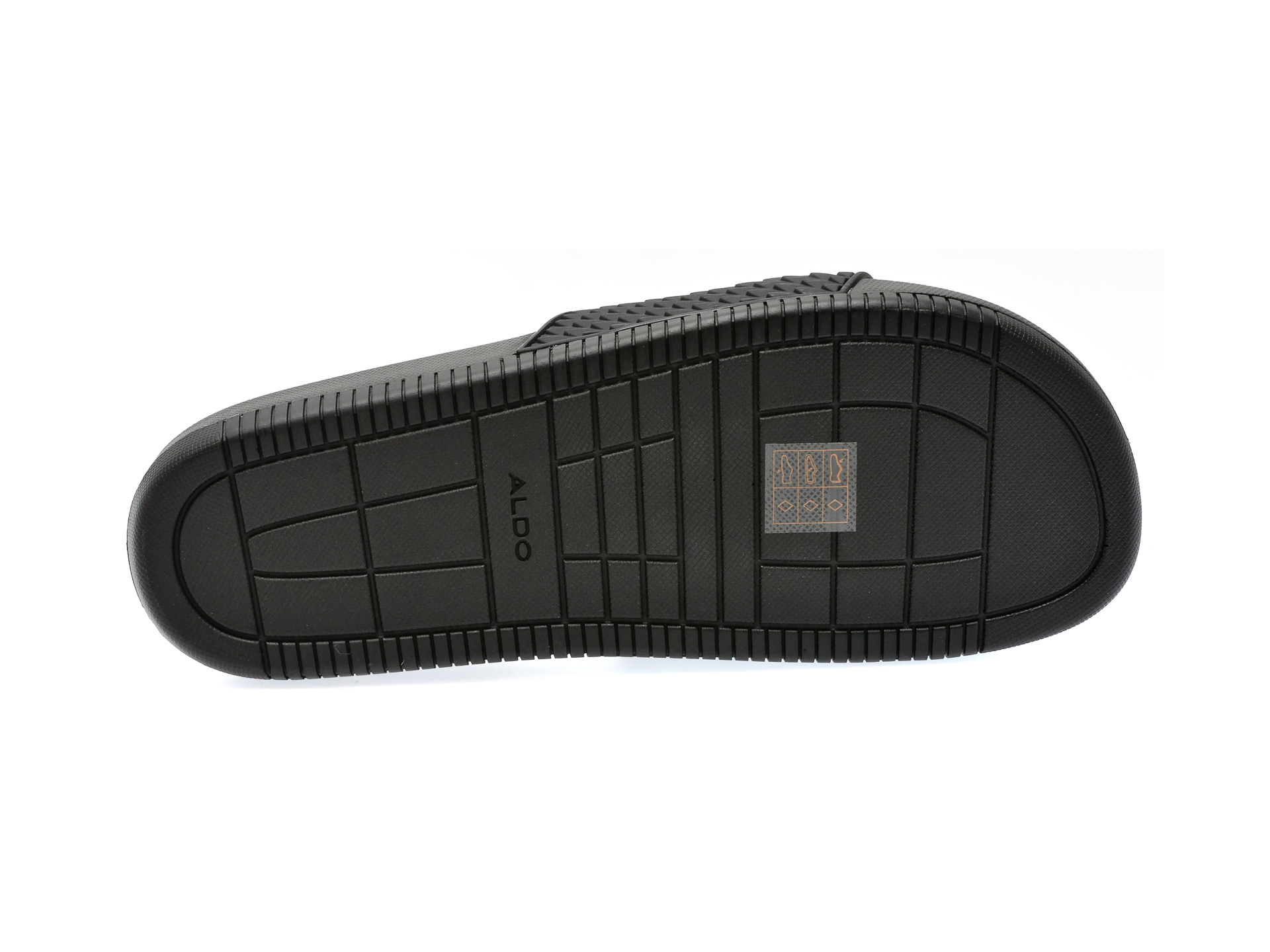 Papuci ALDO negre, KEDAU001, din pvc