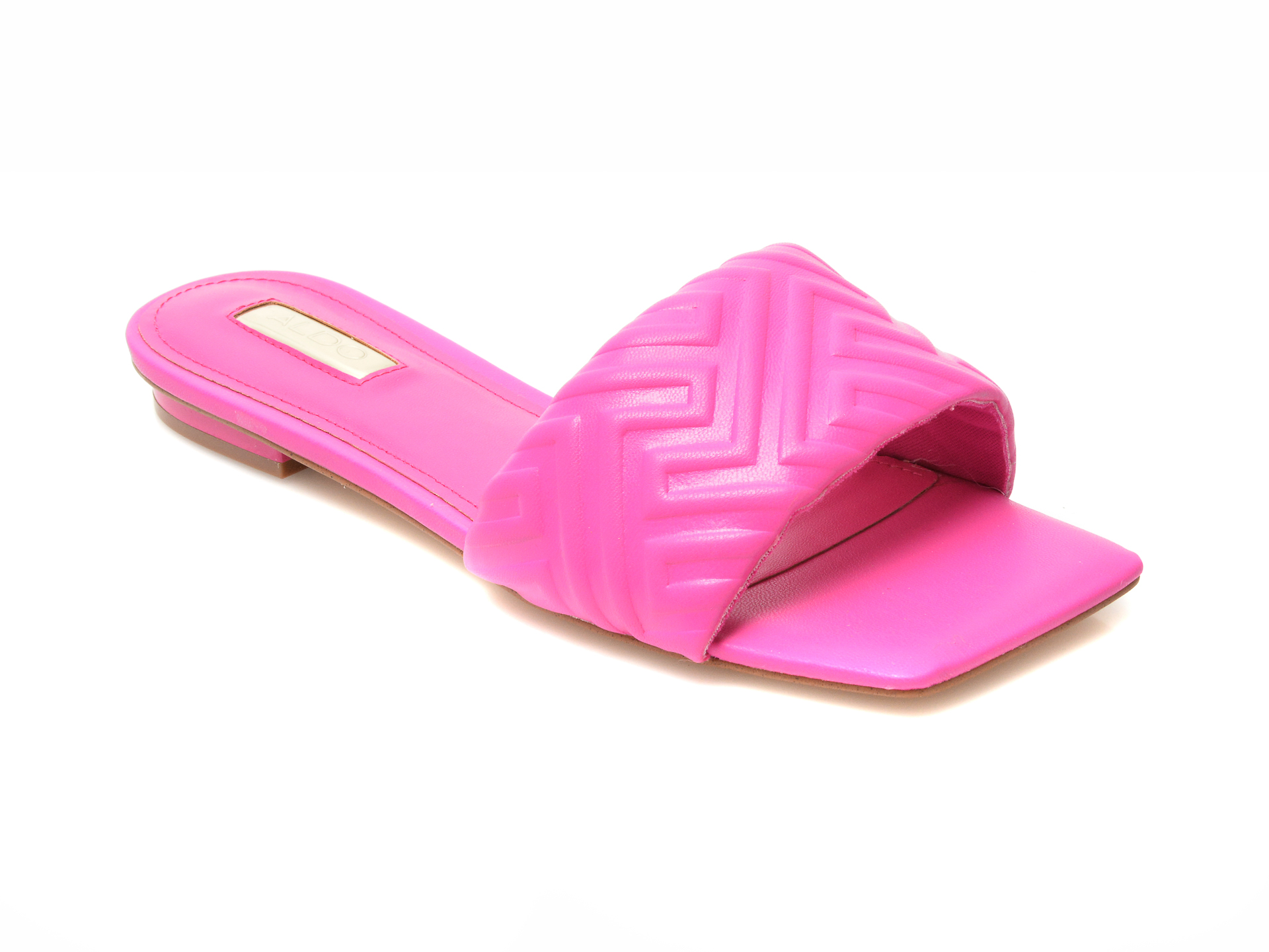 Papuci ALDO roz, CLEONA660, din piele ecologica /femei/papuci