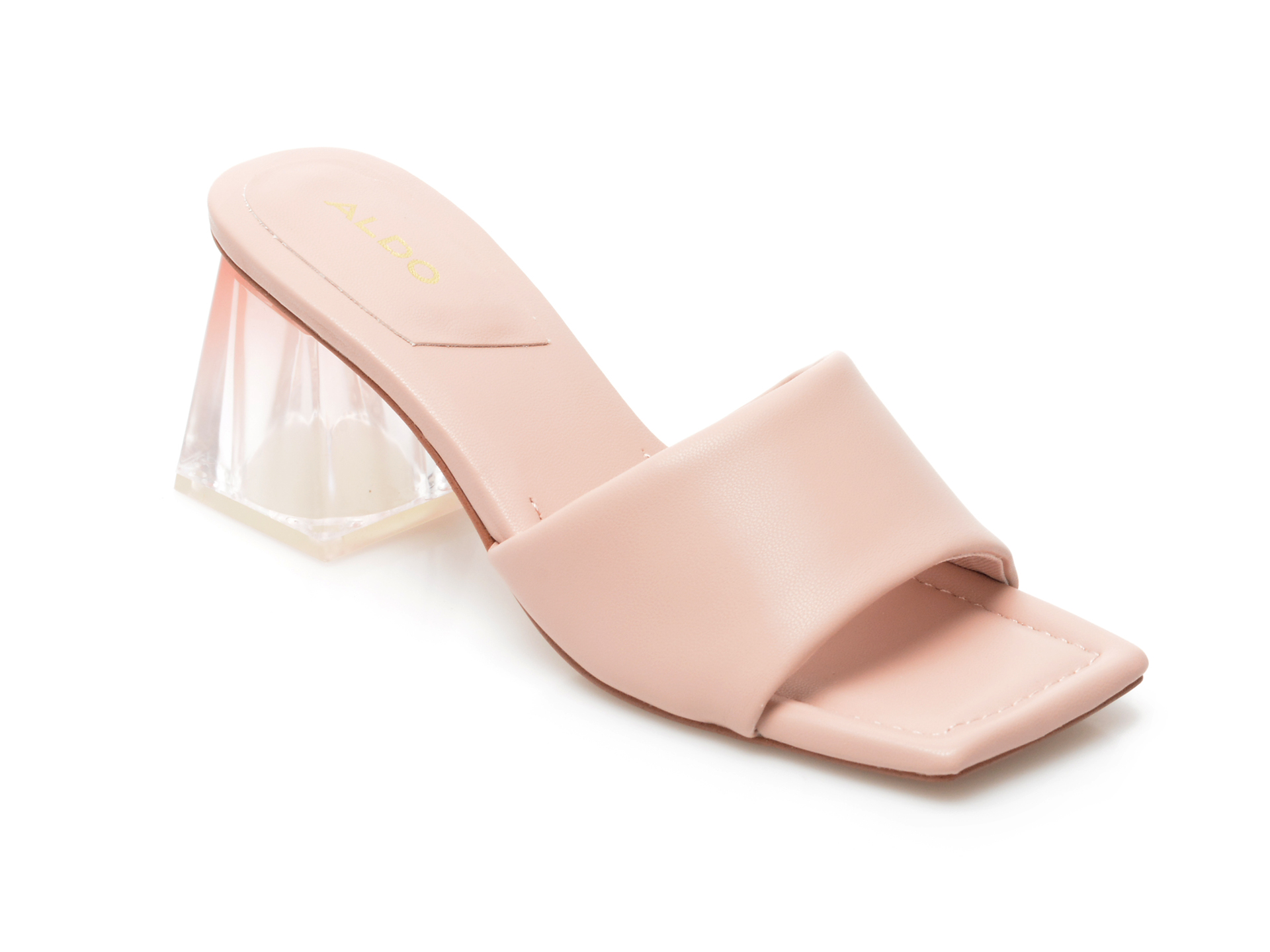 Papuci ALDO roz, KYLAH680, din piele ecologica