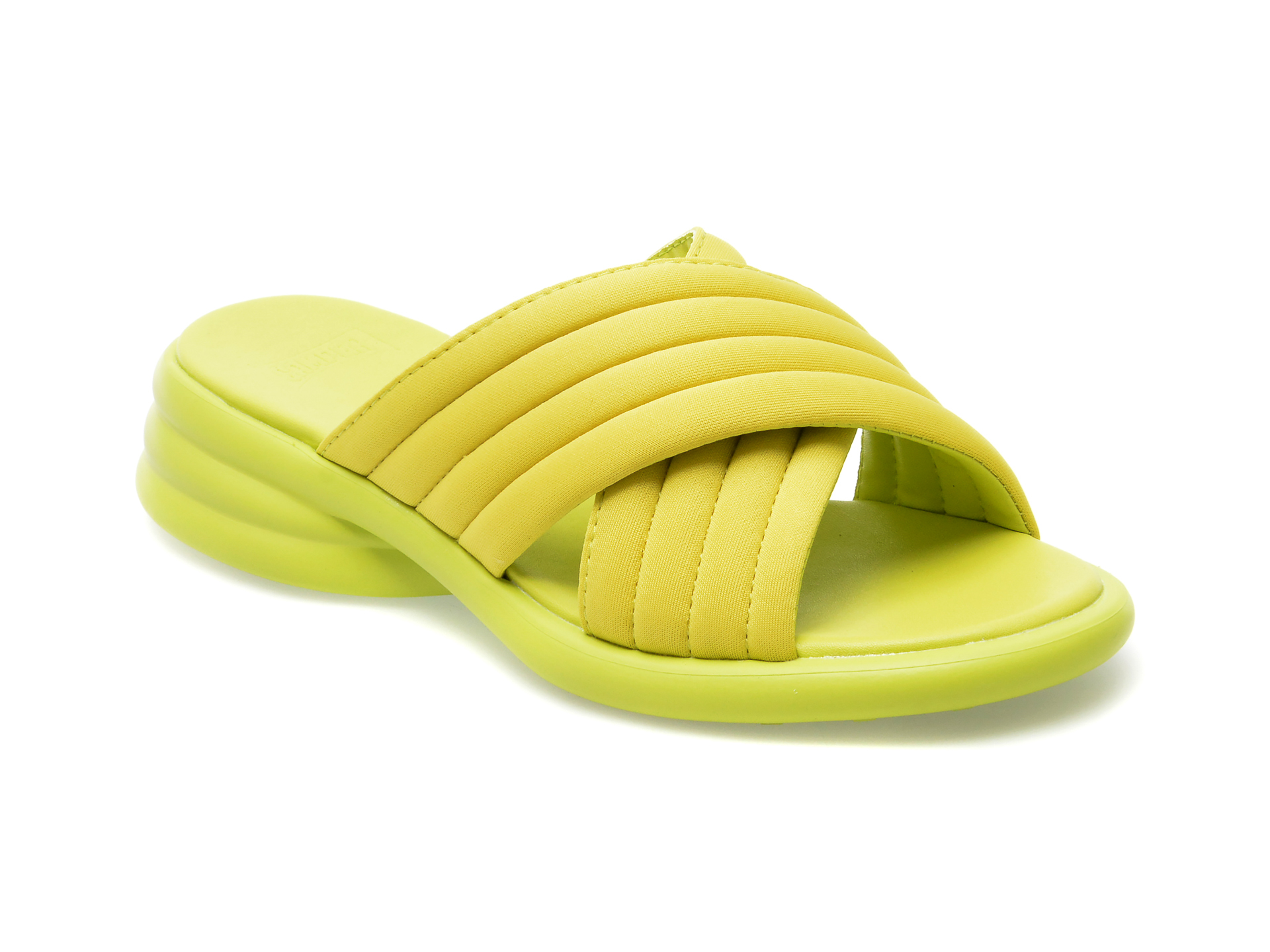 Papuci CAMPER verzi, K201539, din material textil Answear 2023-05-28
