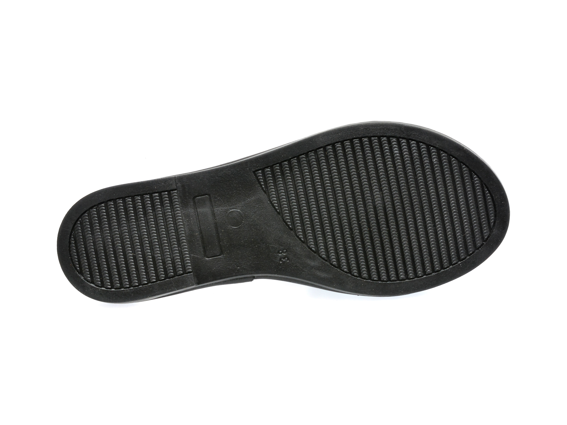 Papuci FLAVIA PASSINI negri, 232305, din piele naturala