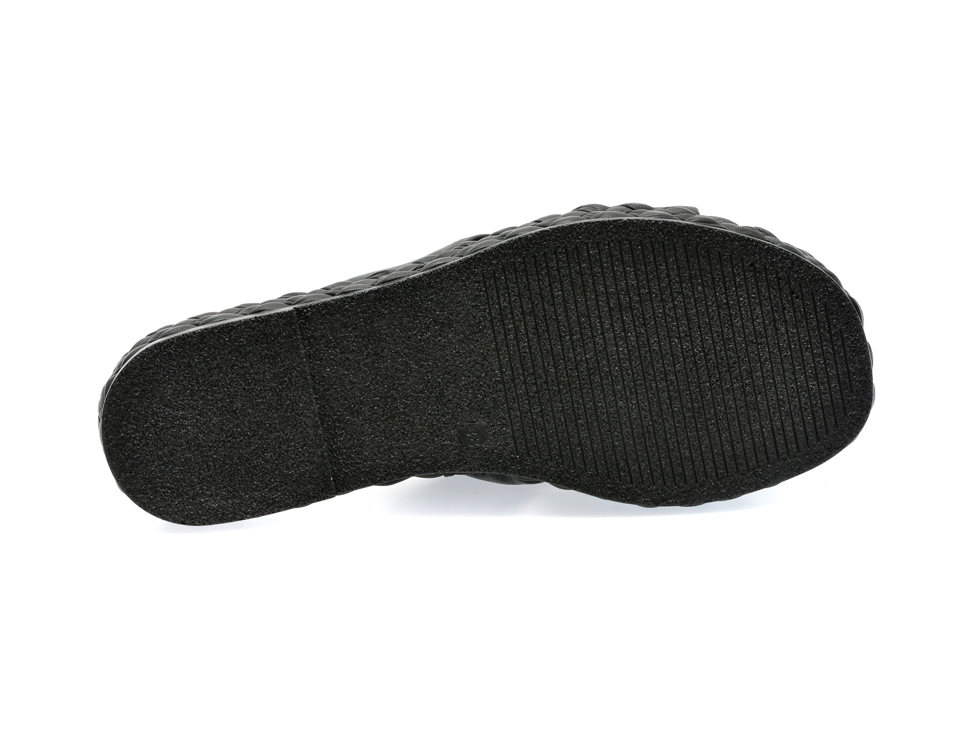 Papuci FLAVIA PASSINI negri, 5363061, din piele naturala