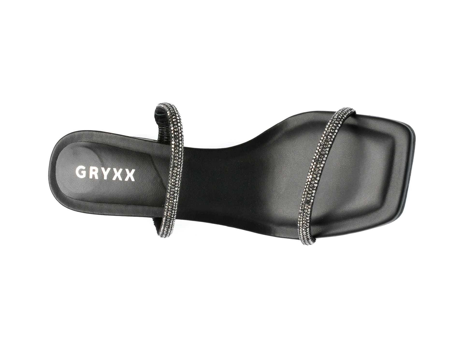 Poze Papuci GRYXX negri, 342803, din material textil otter.ro