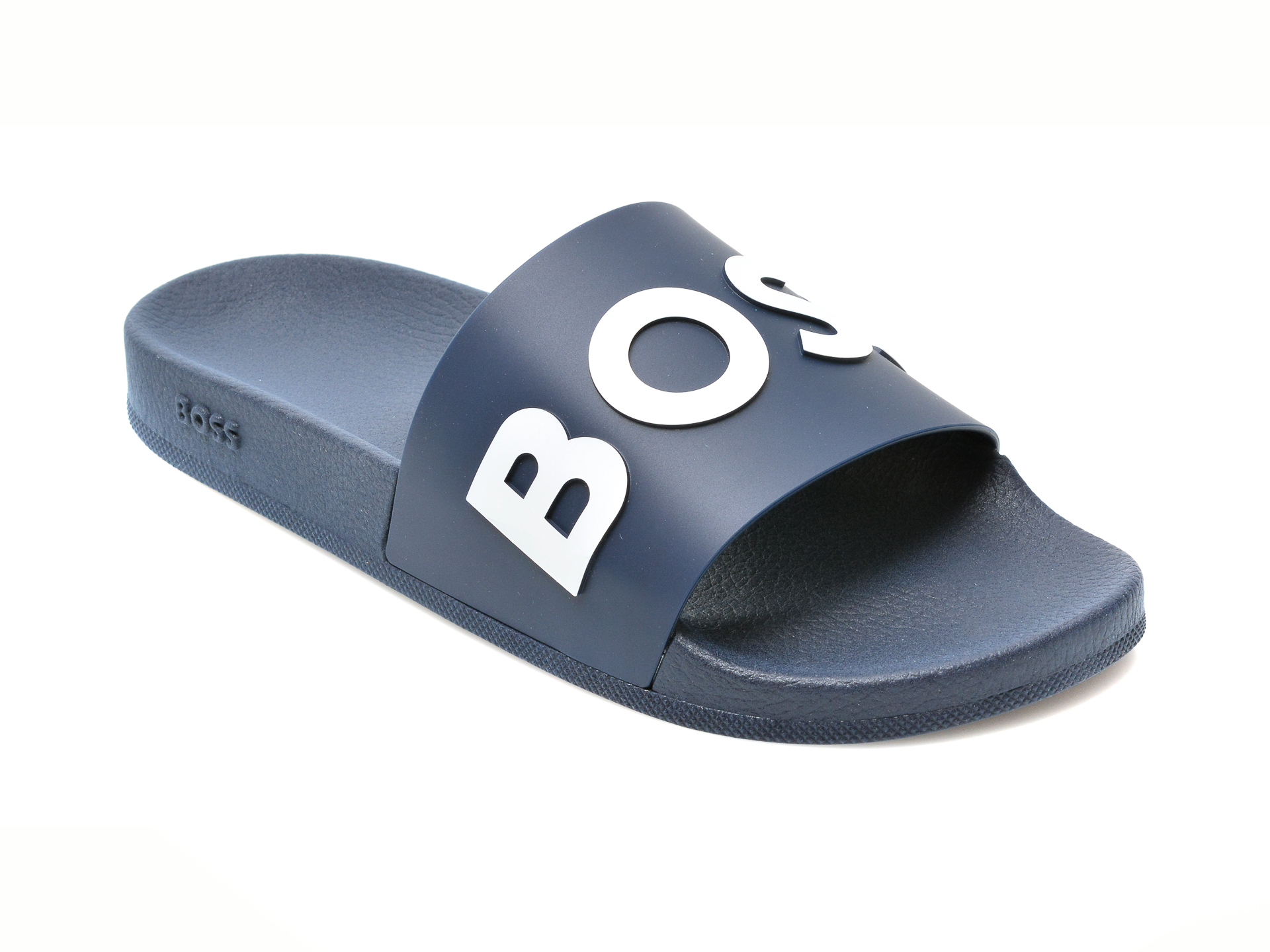 Papuci HUGO BOSS bleumarin, 1247, din pvc