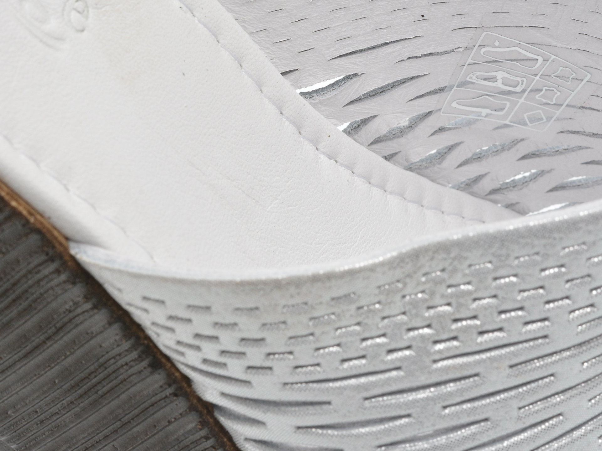 Poze Papuci IMAGE albi, 182, din piele naturala otter.ro