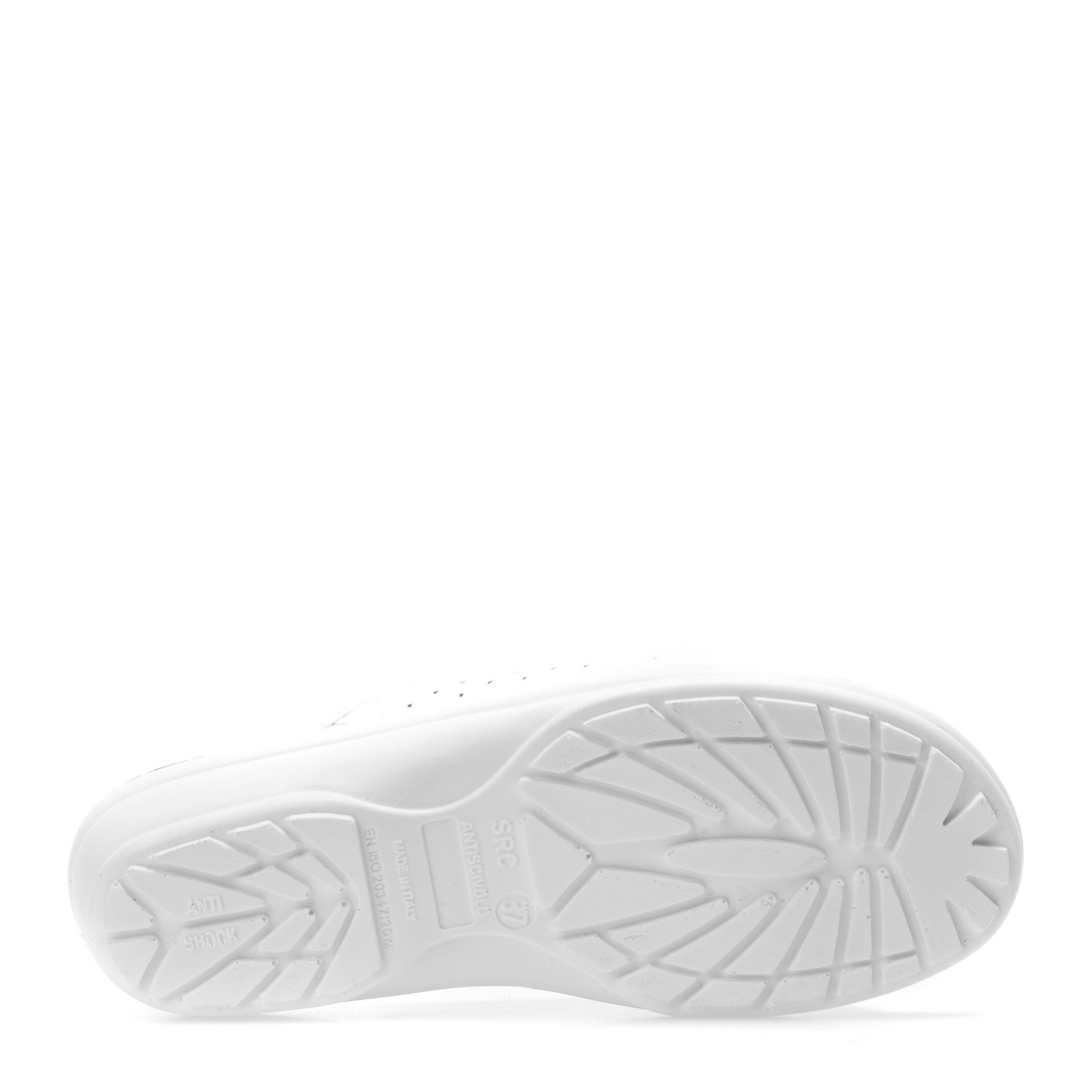 Papuci medicinali PLANTARES albi, 1464, din piele naturala