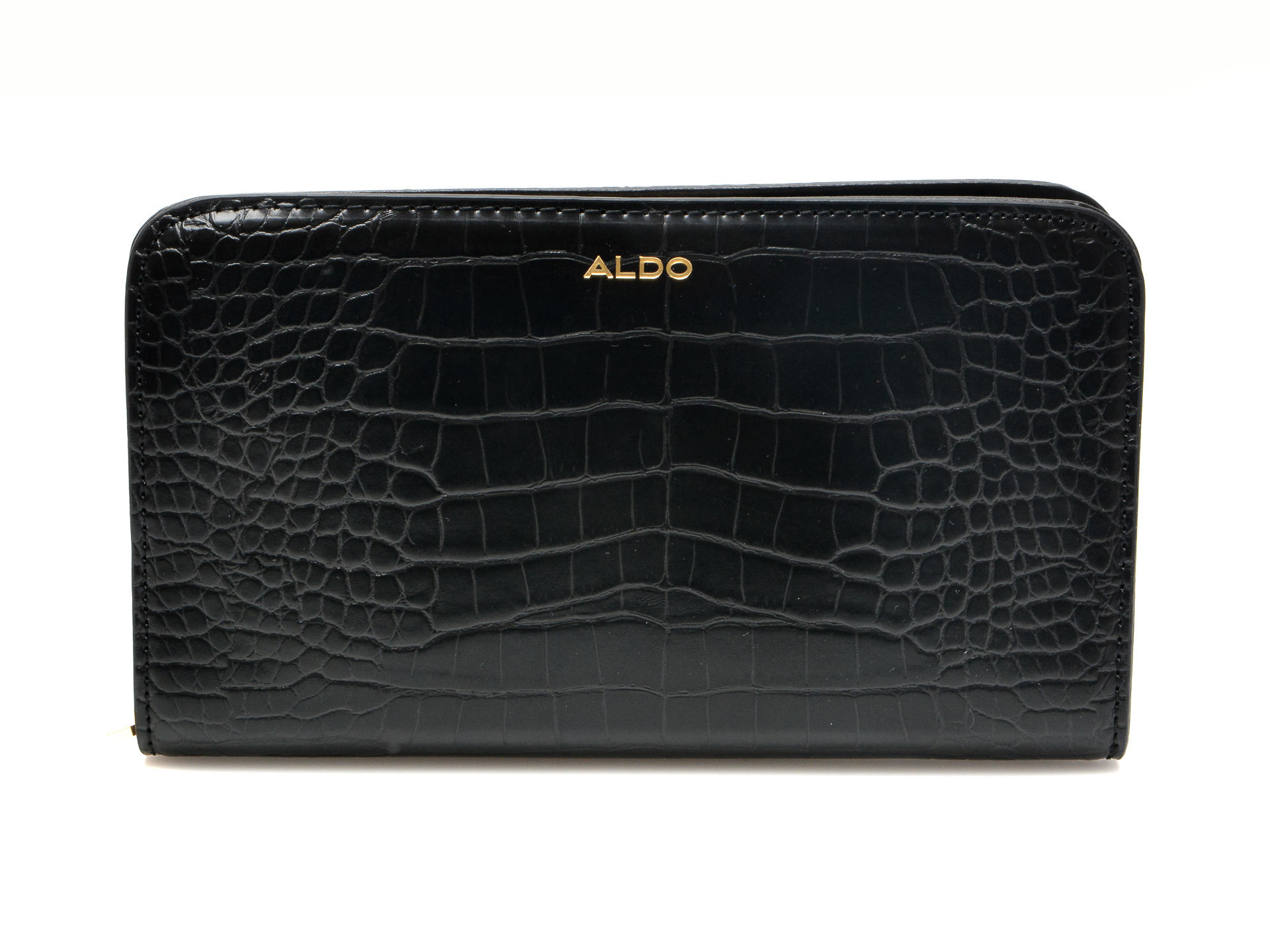 Portofel ALDO negru, SILENCER001, din piele ecologica Aldo imagine super redus 2022