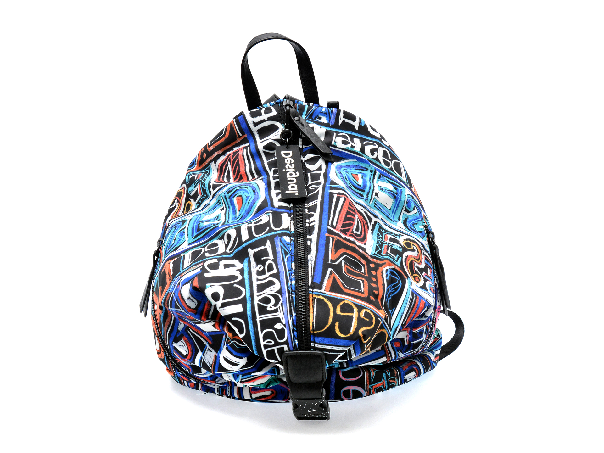 Rucsac DESIGUAL negru, SAKA16, din material textil