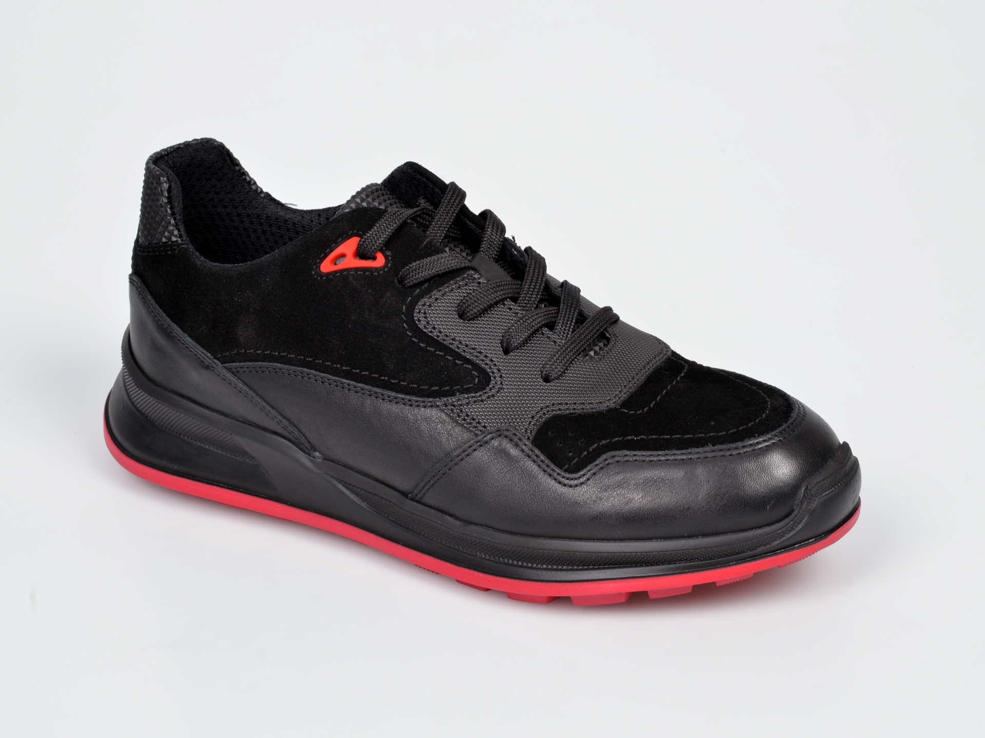 Pantofi sport GRYXX negri, 9607, din piele naturala