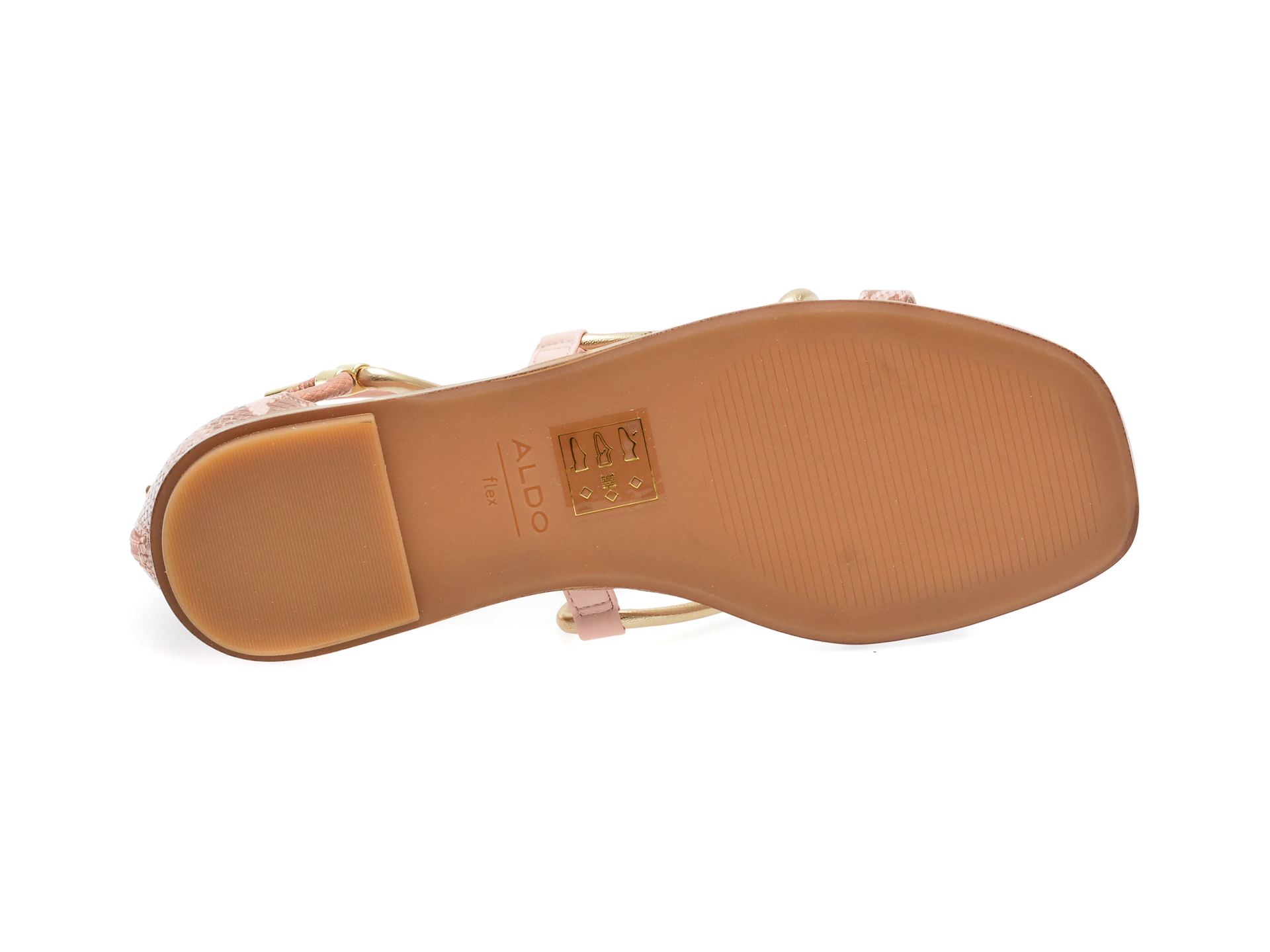 Sandale ALDO albe, OCCERAN121, din piele ecologica