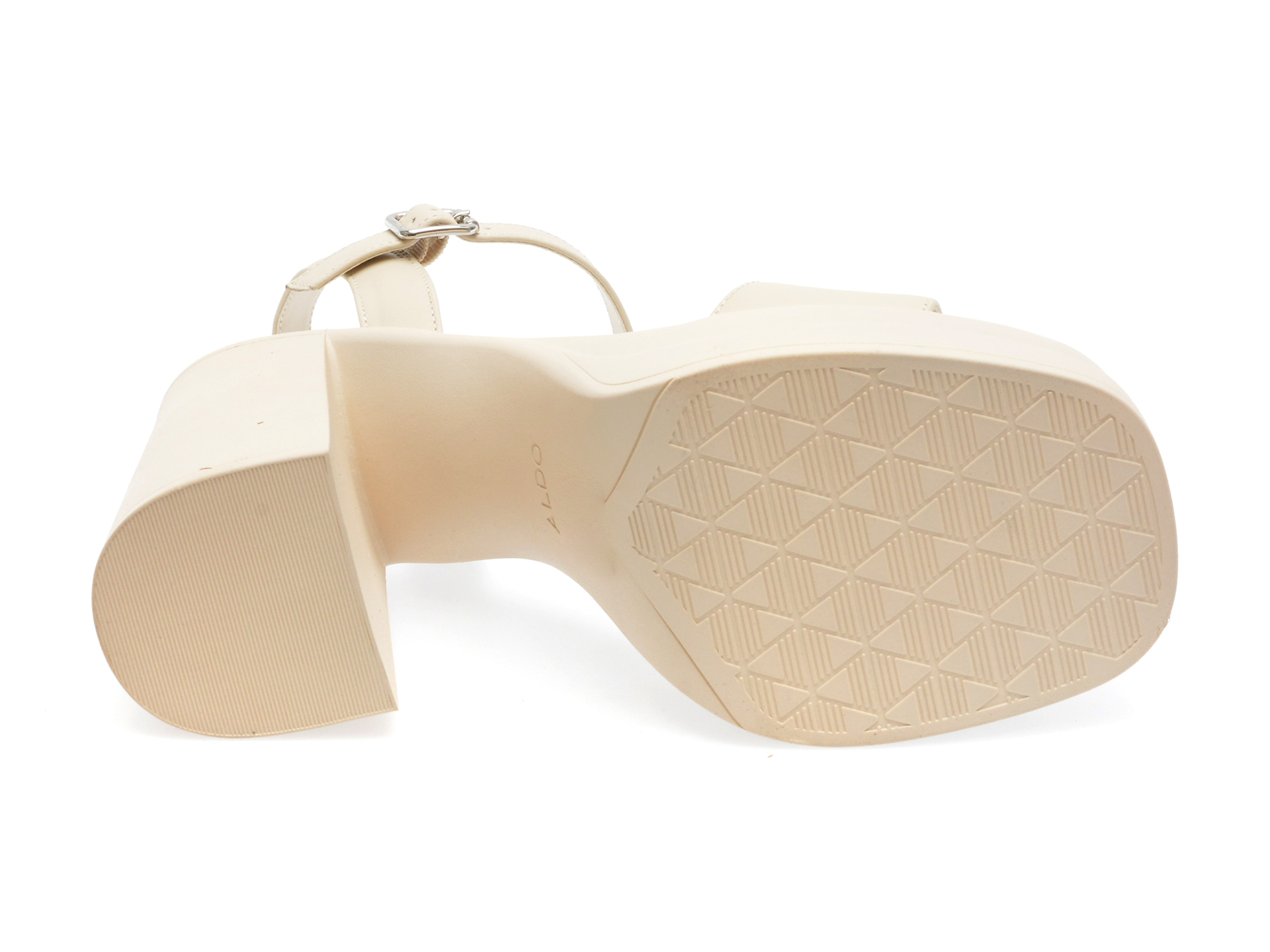 Sandale ALDO albe, TAINA110, din piele naturala