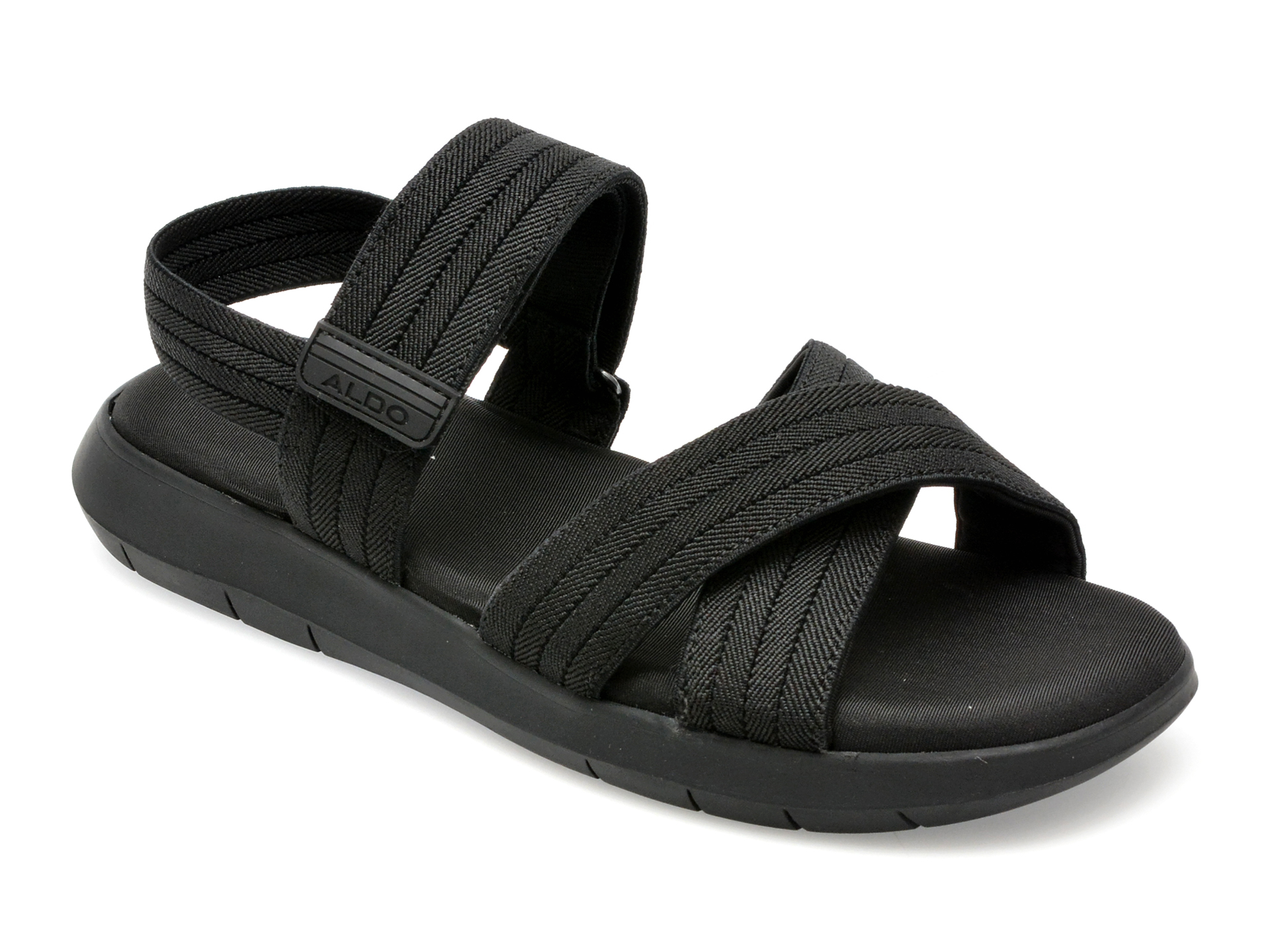 Sandale ALDO negre, 13606513, din material textil /barbati/sandale imagine super redus 2022