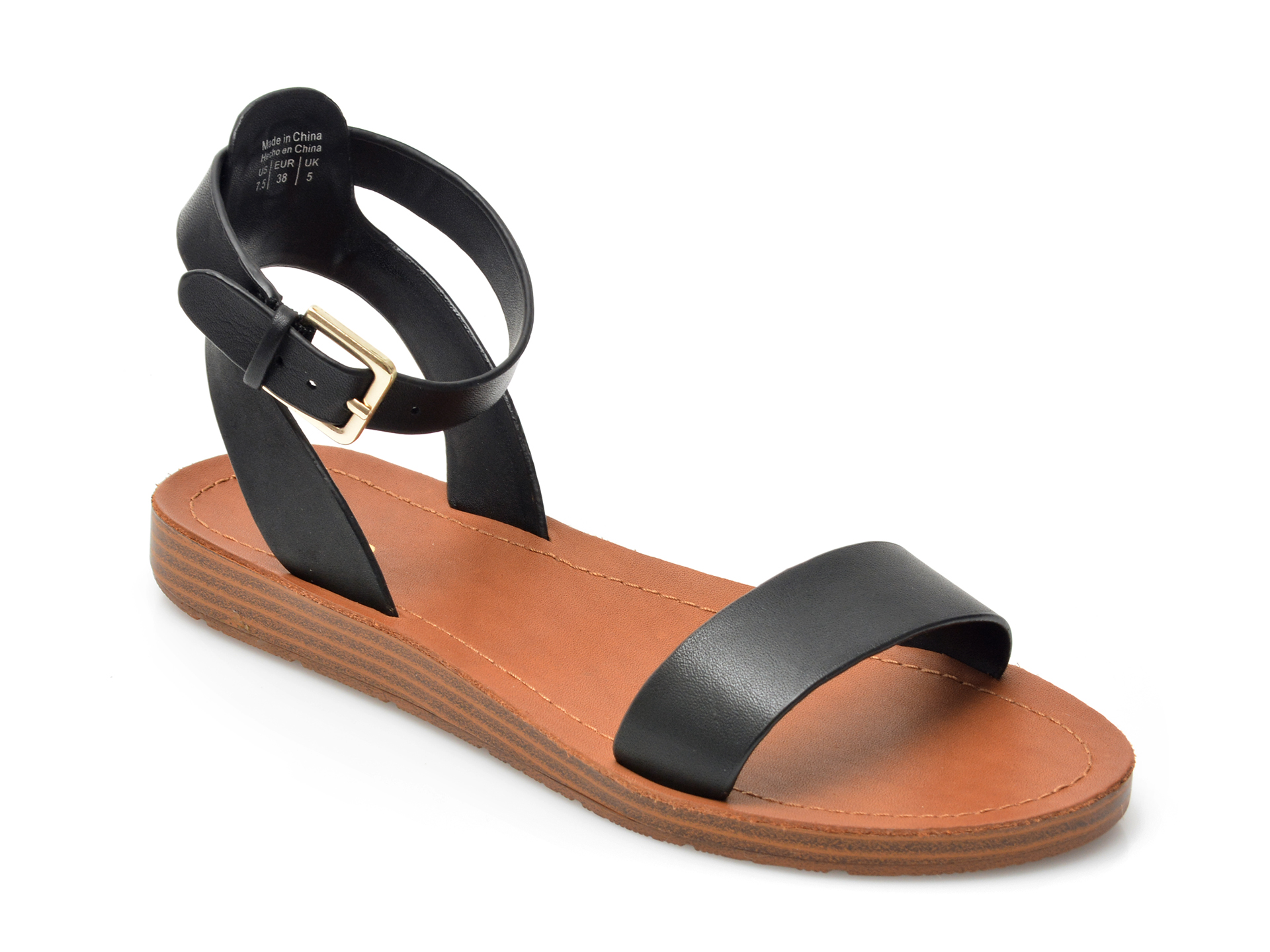Sandale ALDO negre, KEDAREDIA001, din piele naturala Aldo imagine 2022 13clothing.ro