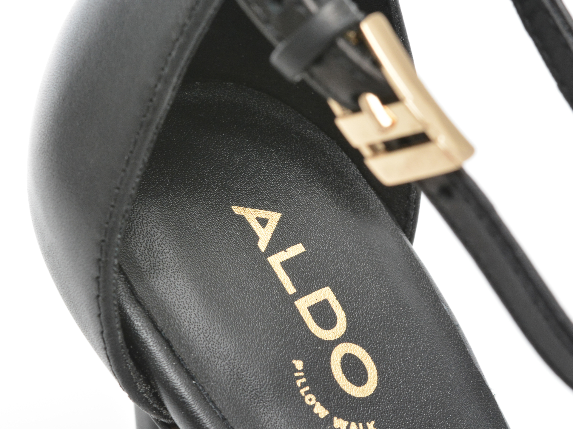 Poze Sandale ALDO negre, RENZA001, din piele naturala otter.ro