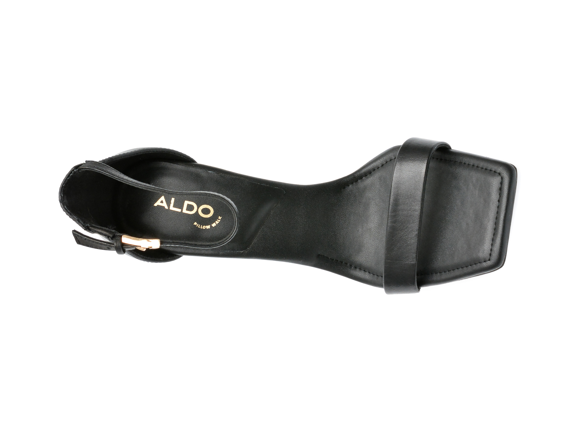 Poze Sandale ALDO negre, RENZA001, din piele naturala otter.ro