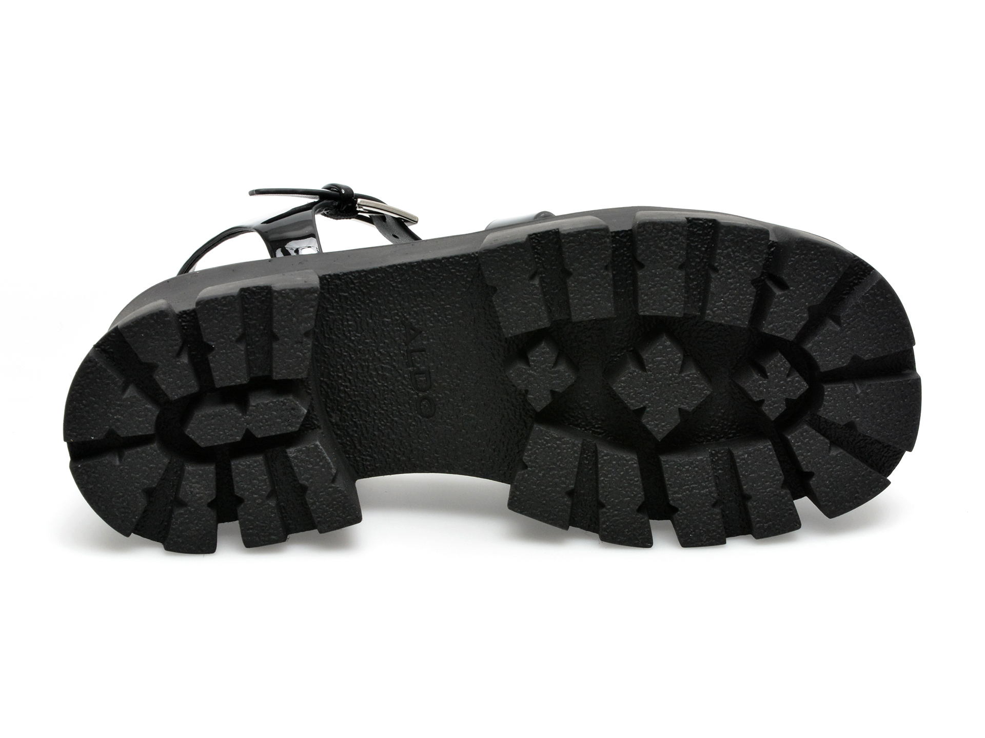 Sandale ALDO negre, SUZY001, din piele ecologica