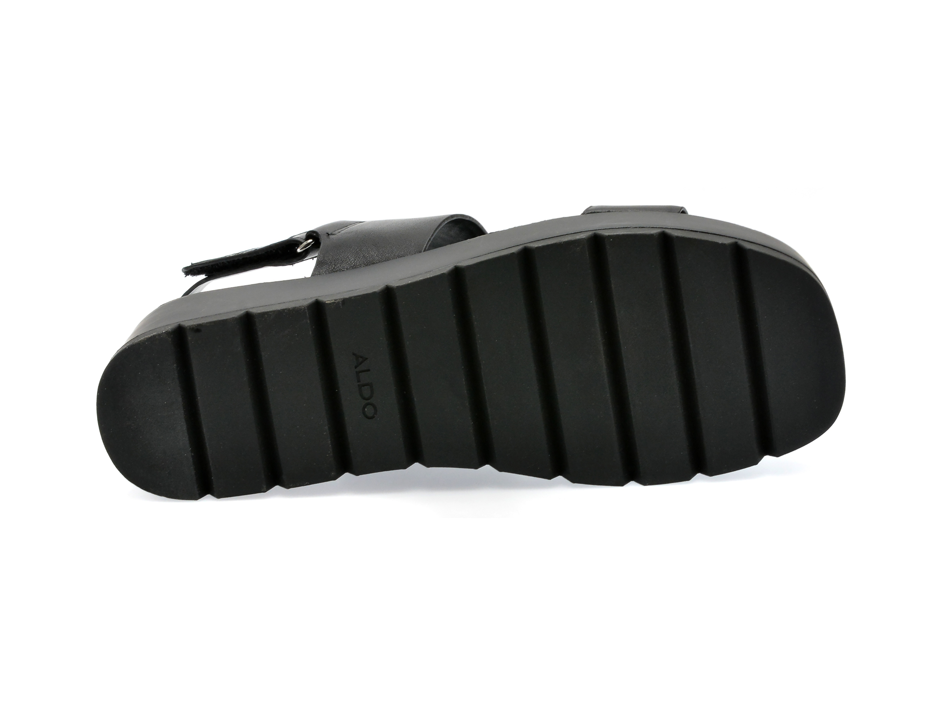 Sandale ALDO negre, THILA001, din piele naturala