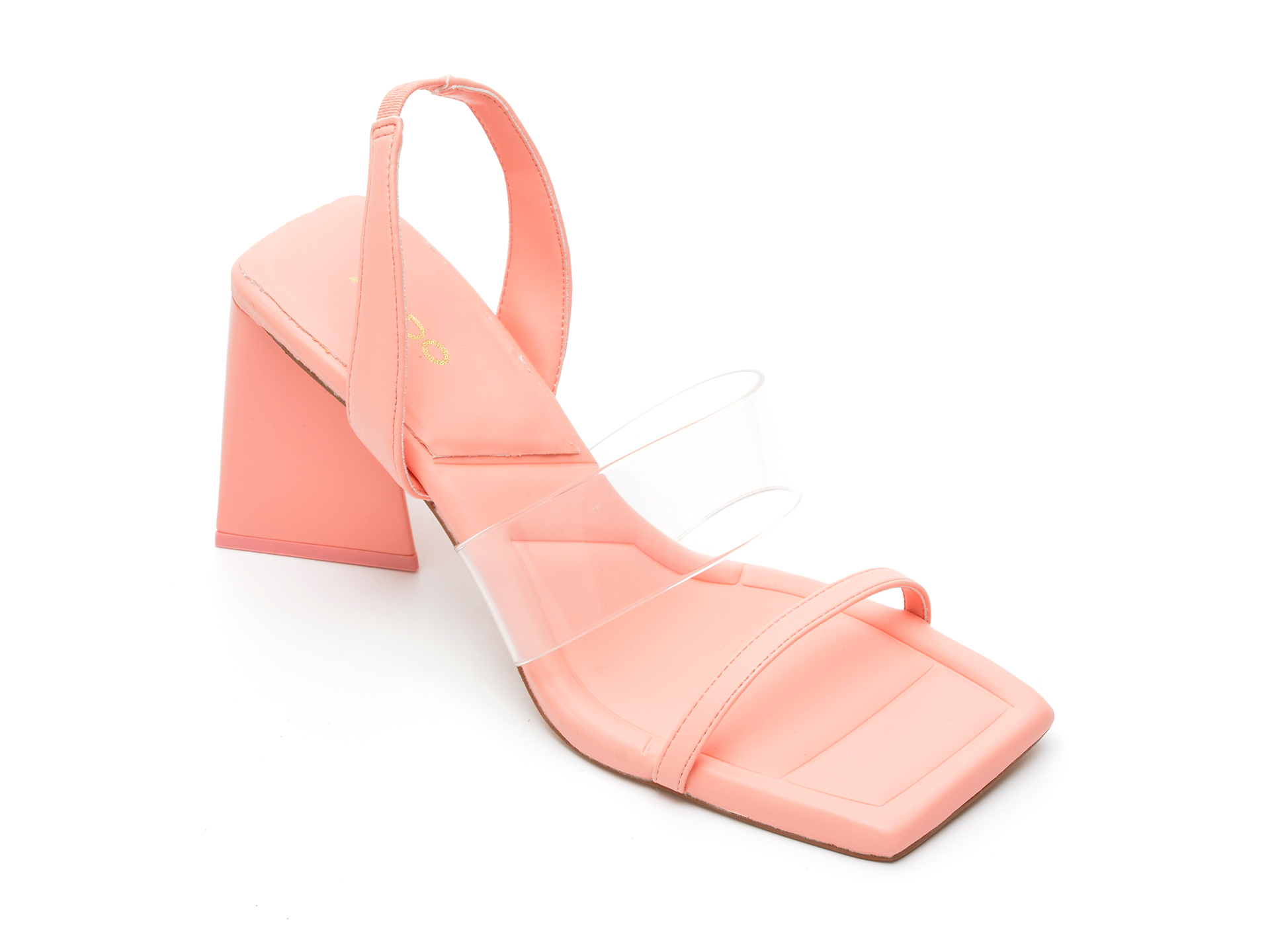 Sandale ALDO roz, ELISS830, din piele ecologica /femei/sandale imagine noua