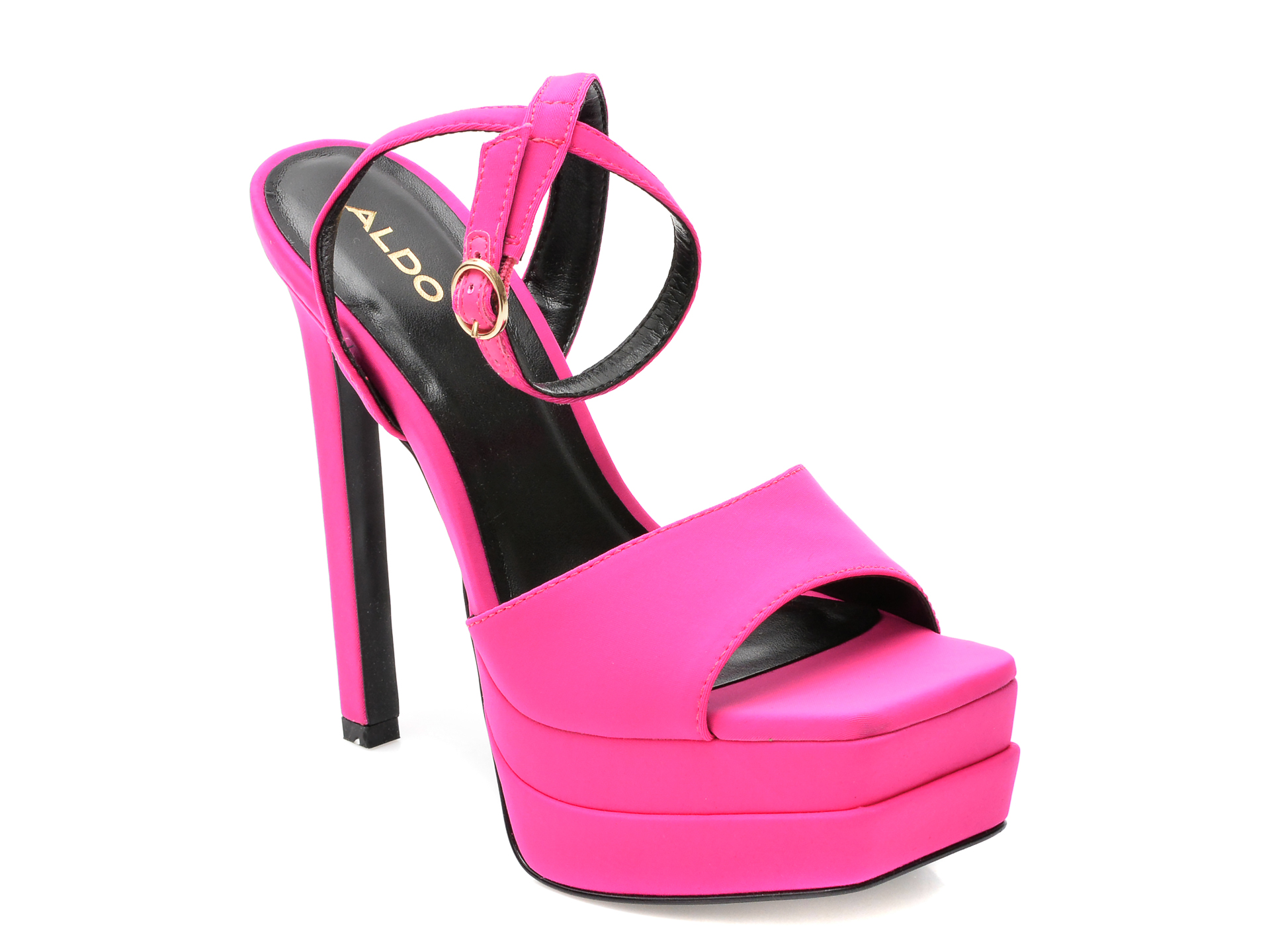 Sandale ALDO roz, KORESEAN670, din material textil /femei/sandale Femei