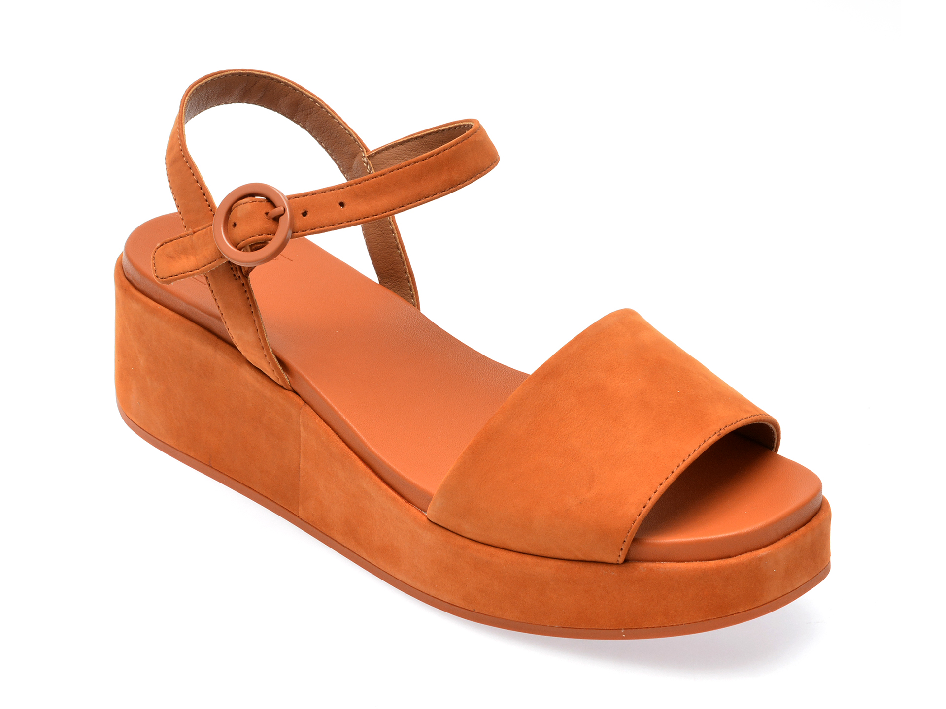 Sandale CAMPER maro, K200564, din piele intoarsa Answear 2023-09-28