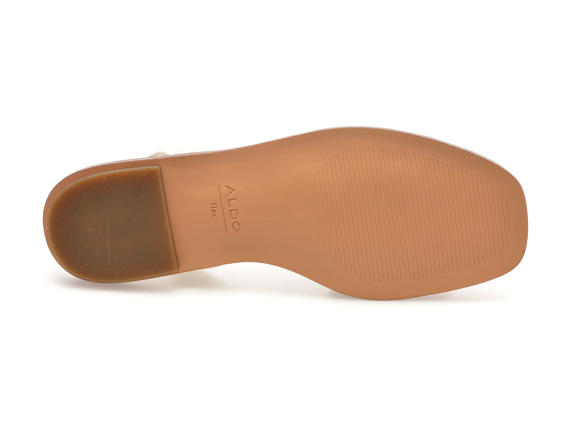 Sandale casual ALDO albe, 13706383, din piele ecologica