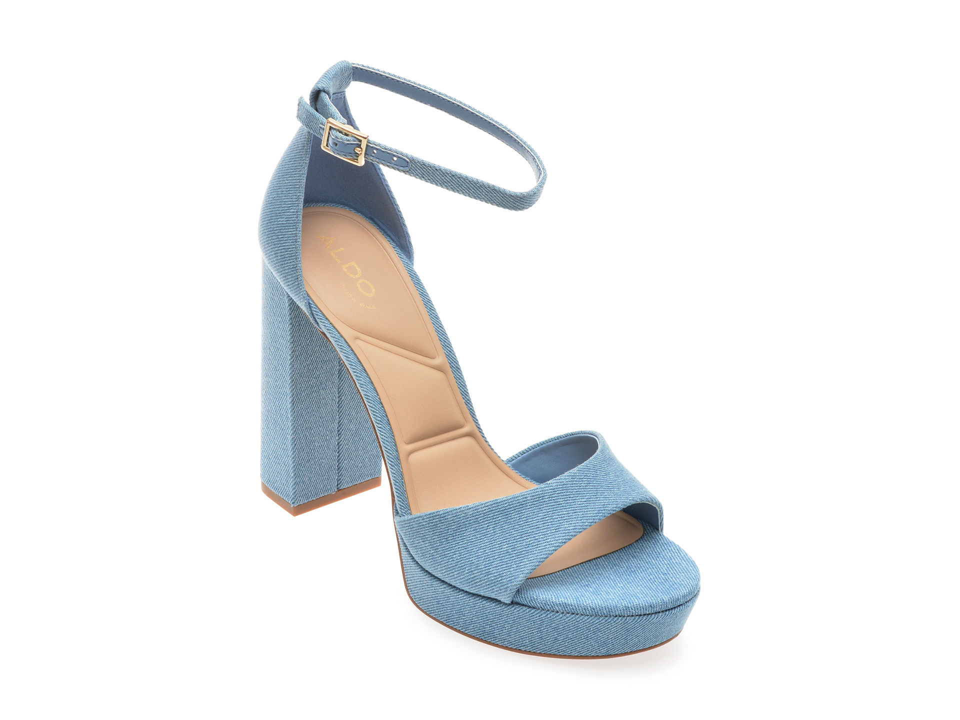 Sandale casual ALDO bleumarin, 13706595, din material textil