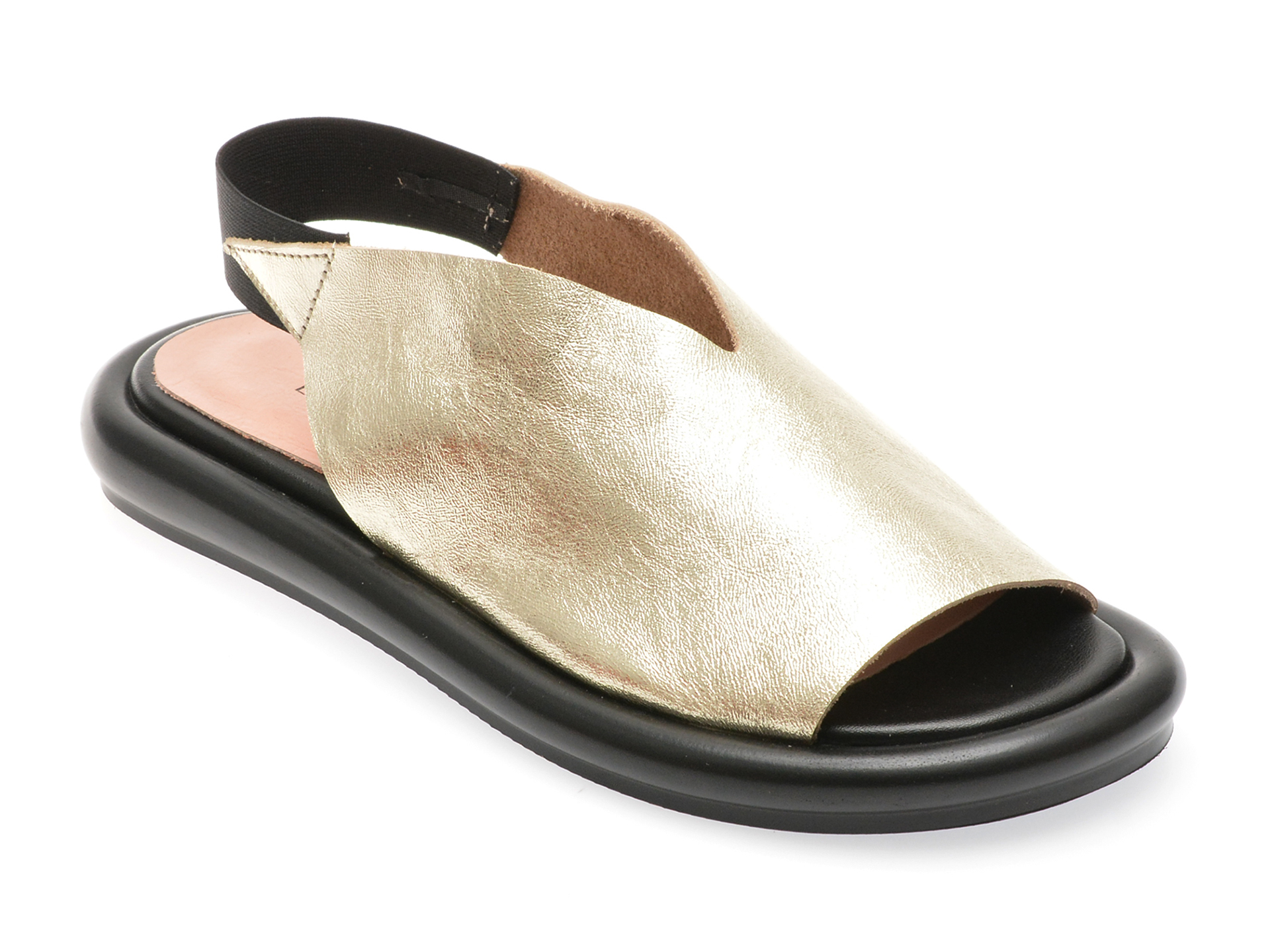 Sandale casual EPICA argintii, 3642415, din piele naturala