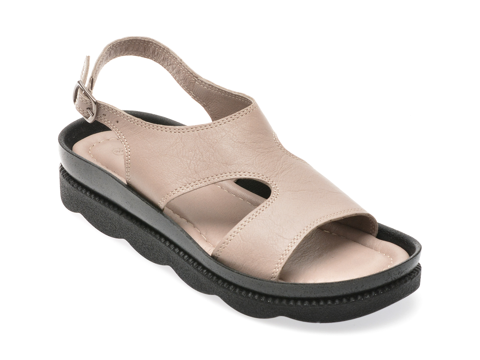 Sandale casual FERLENZ bej, 8942000, din piele naturala