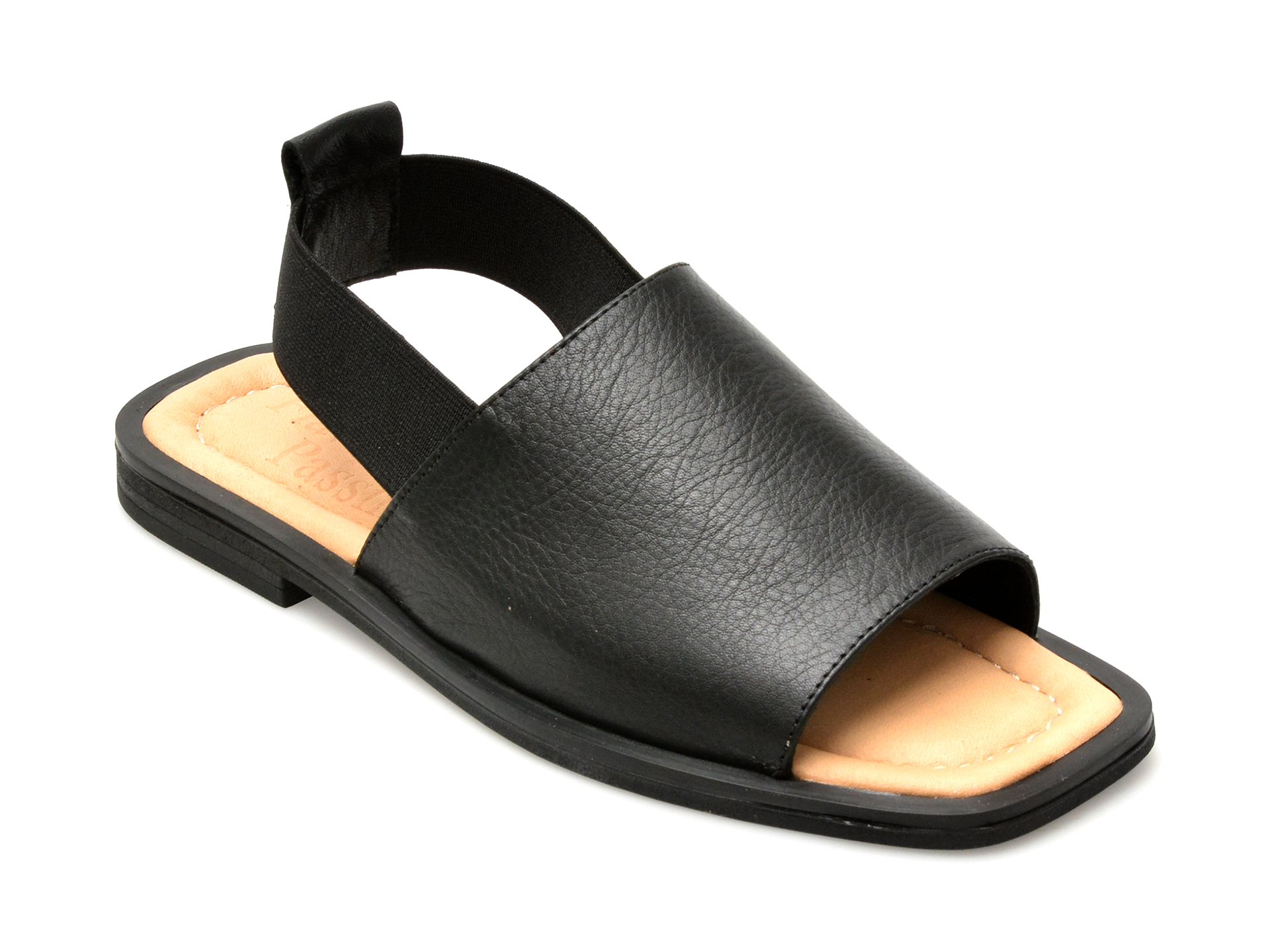 Sandale casual FLAVIA PASSINI negre, 5001802, din piele naturala