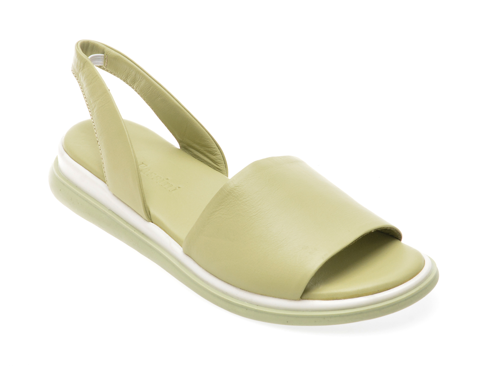 Sandale casual FLAVIA PASSINI verzi, 347857, din piele naturala