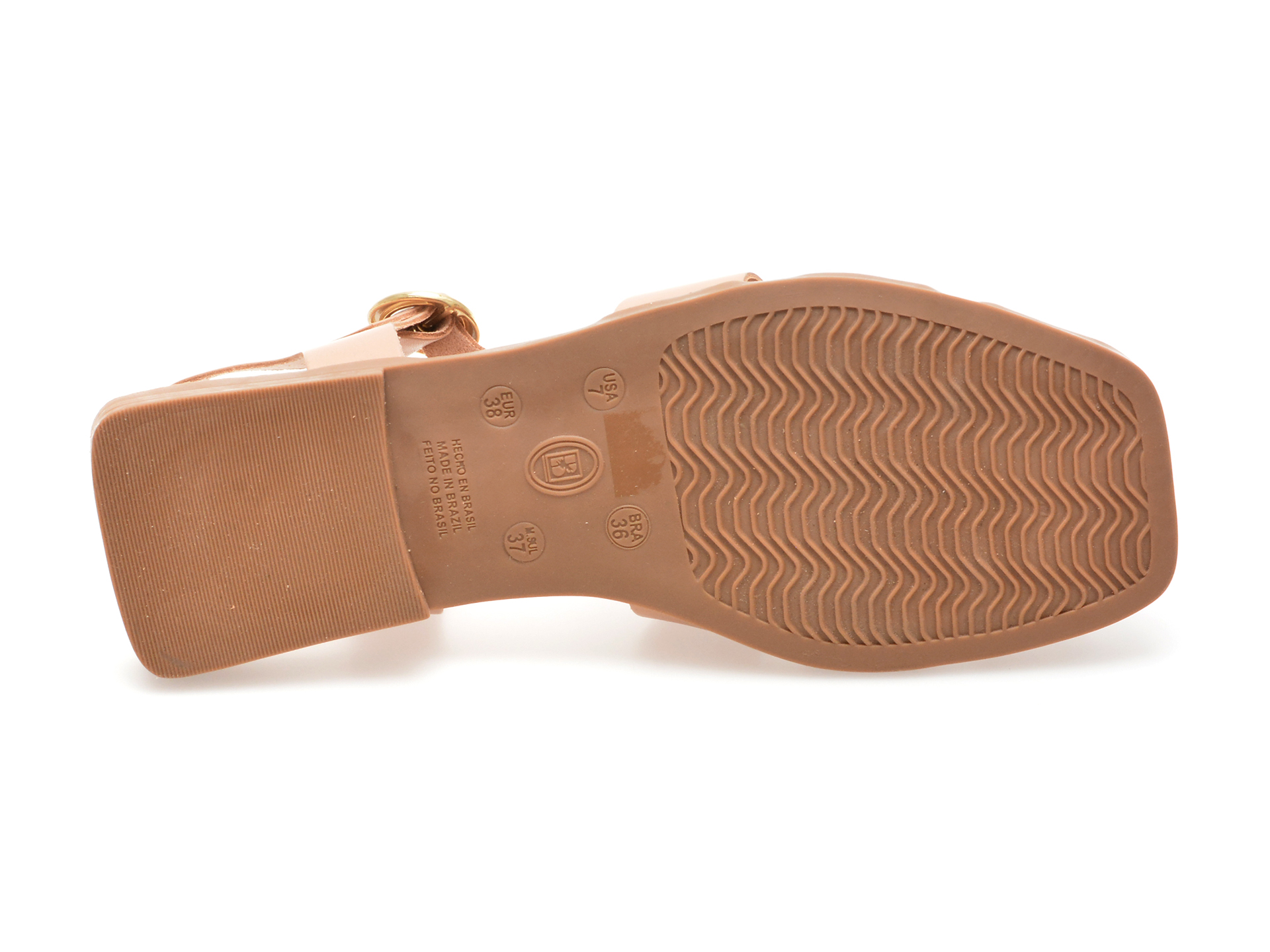 Sandale casual GRYXX maro, 336801, din piele naturala