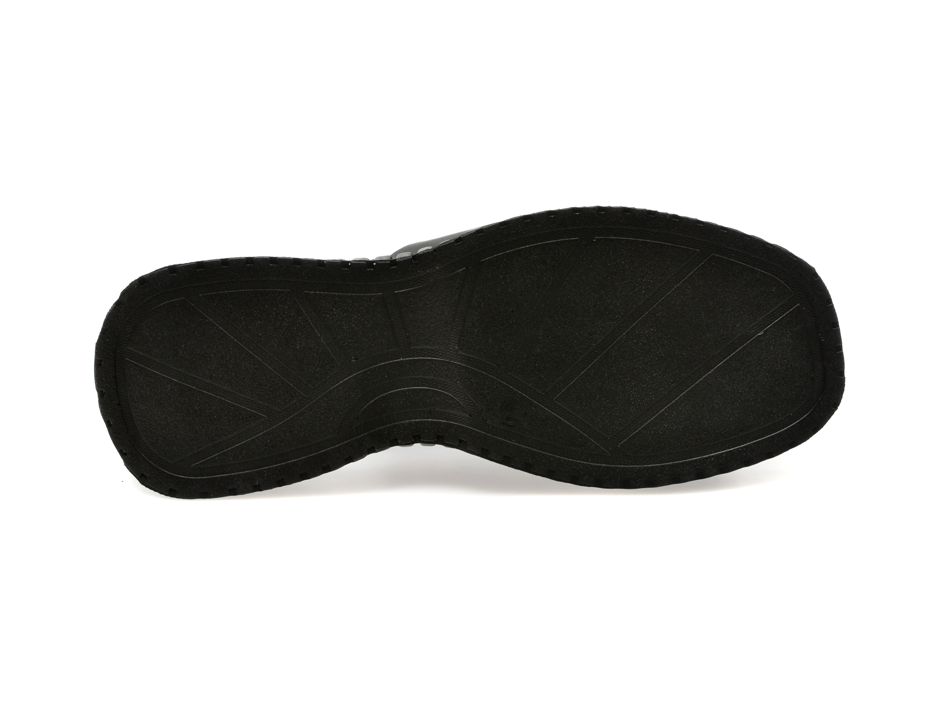 Sandale casual GRYXX negre, 220536, din piele naturala