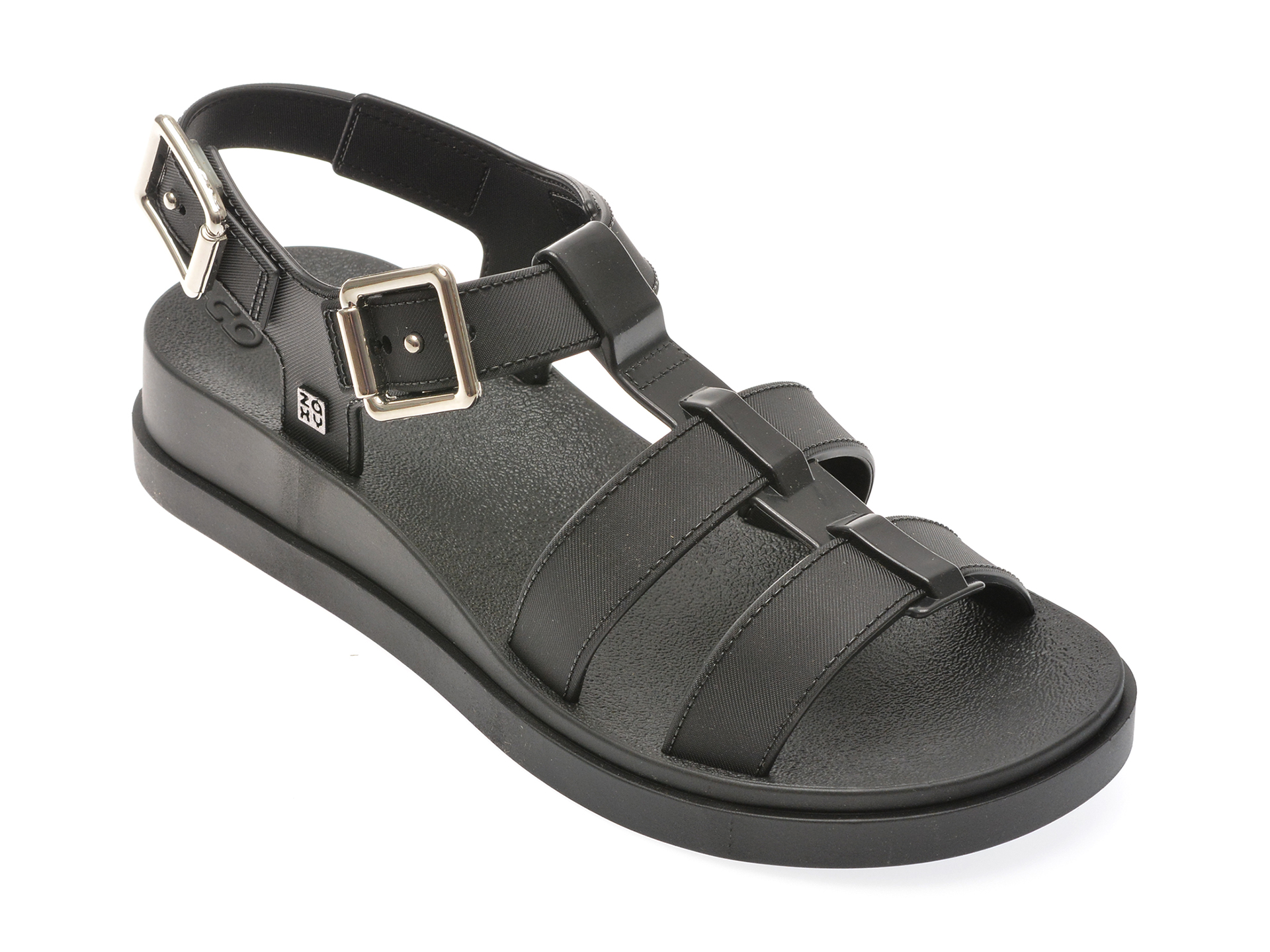 Sandale casual ZAXY negre, 1876882, din pvc