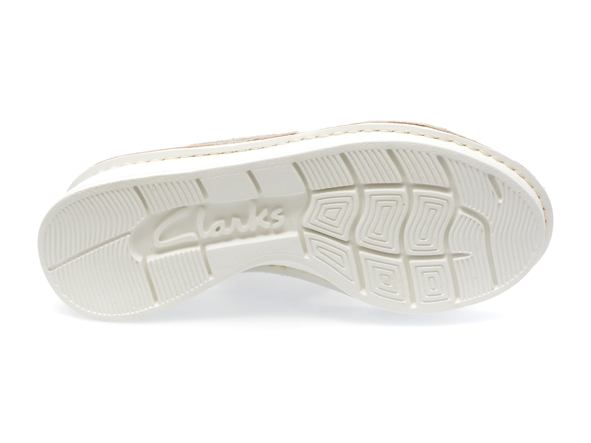 Poze Sandale CLARKS albe, VELHILL STRAP 13-N, din piele naturala otter.ro