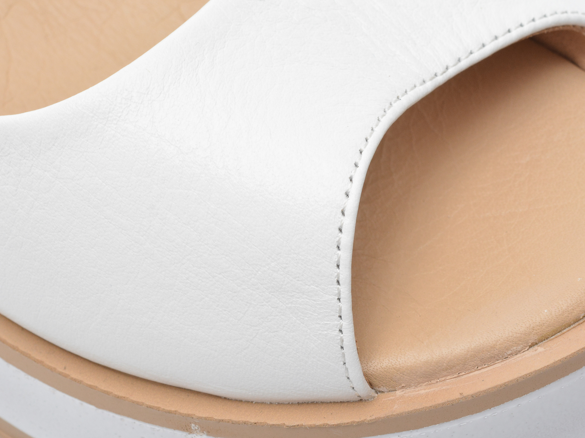 Poze Sandale DINA GRATA albe, 3004, din piele naturala otter.ro