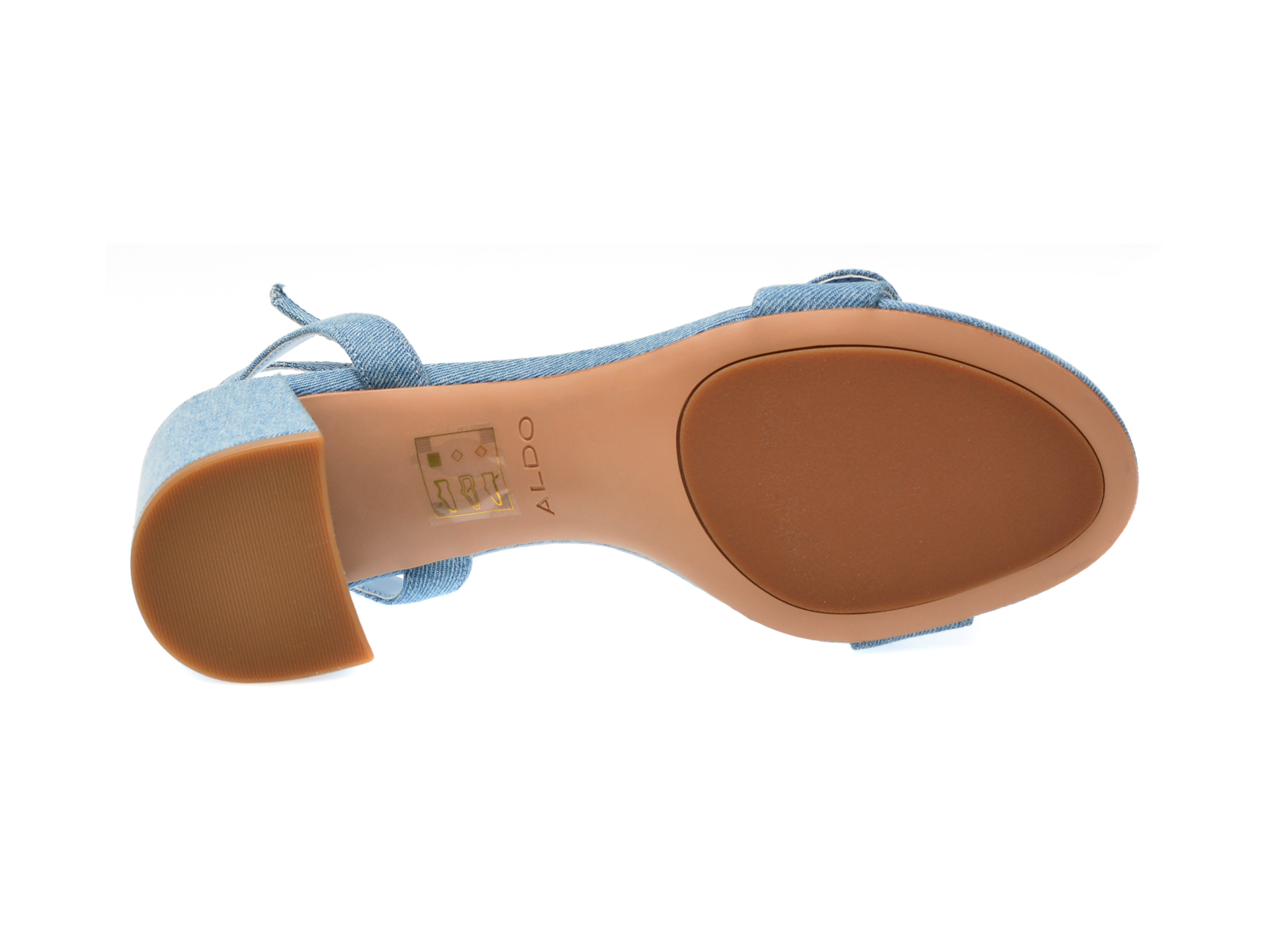 Sandale elegante ALDO bleumarin, 13706537, din material textil