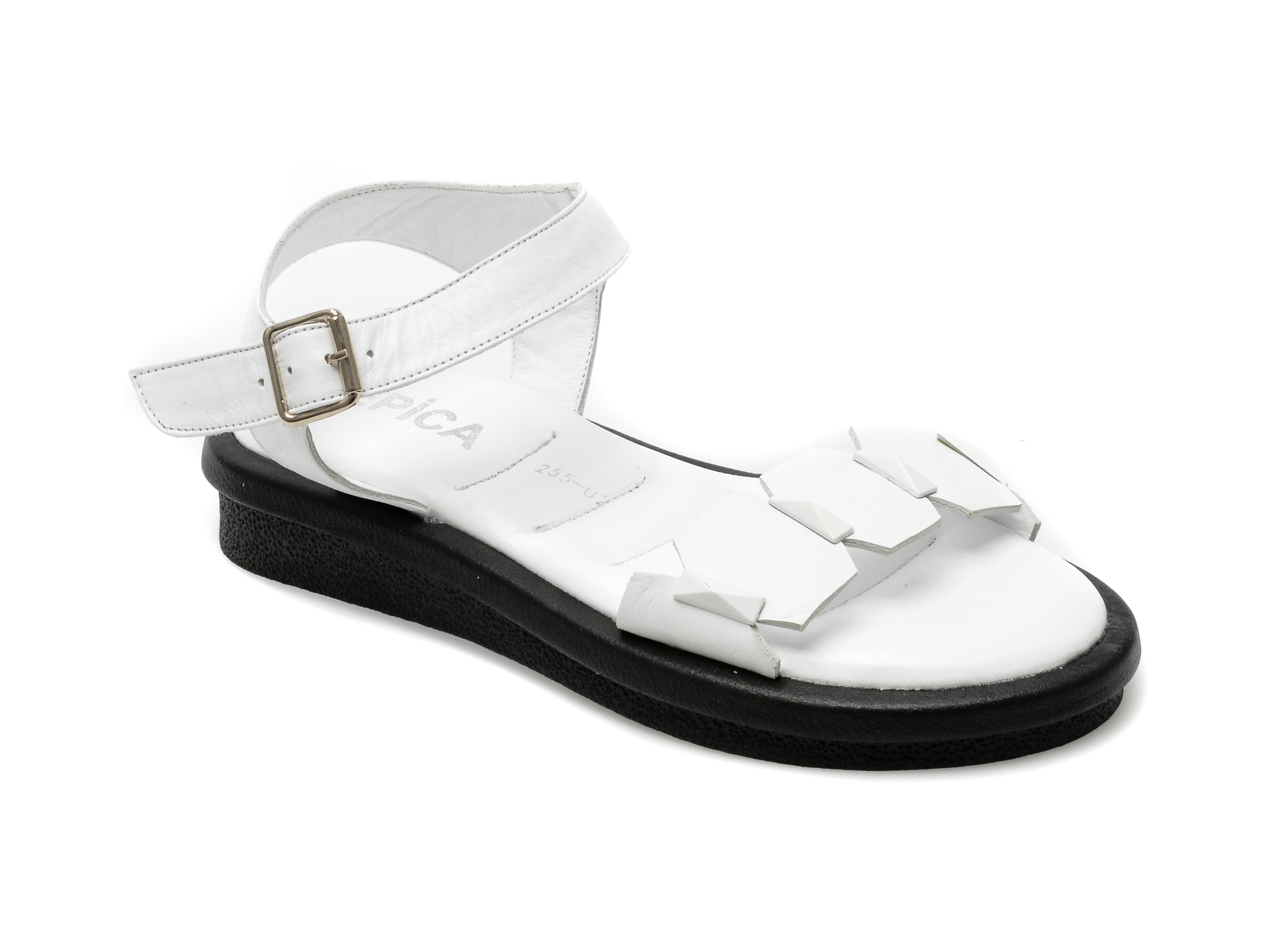 Sandale EPICA albe, 471255, din piele naturala Femei 2023-05-28