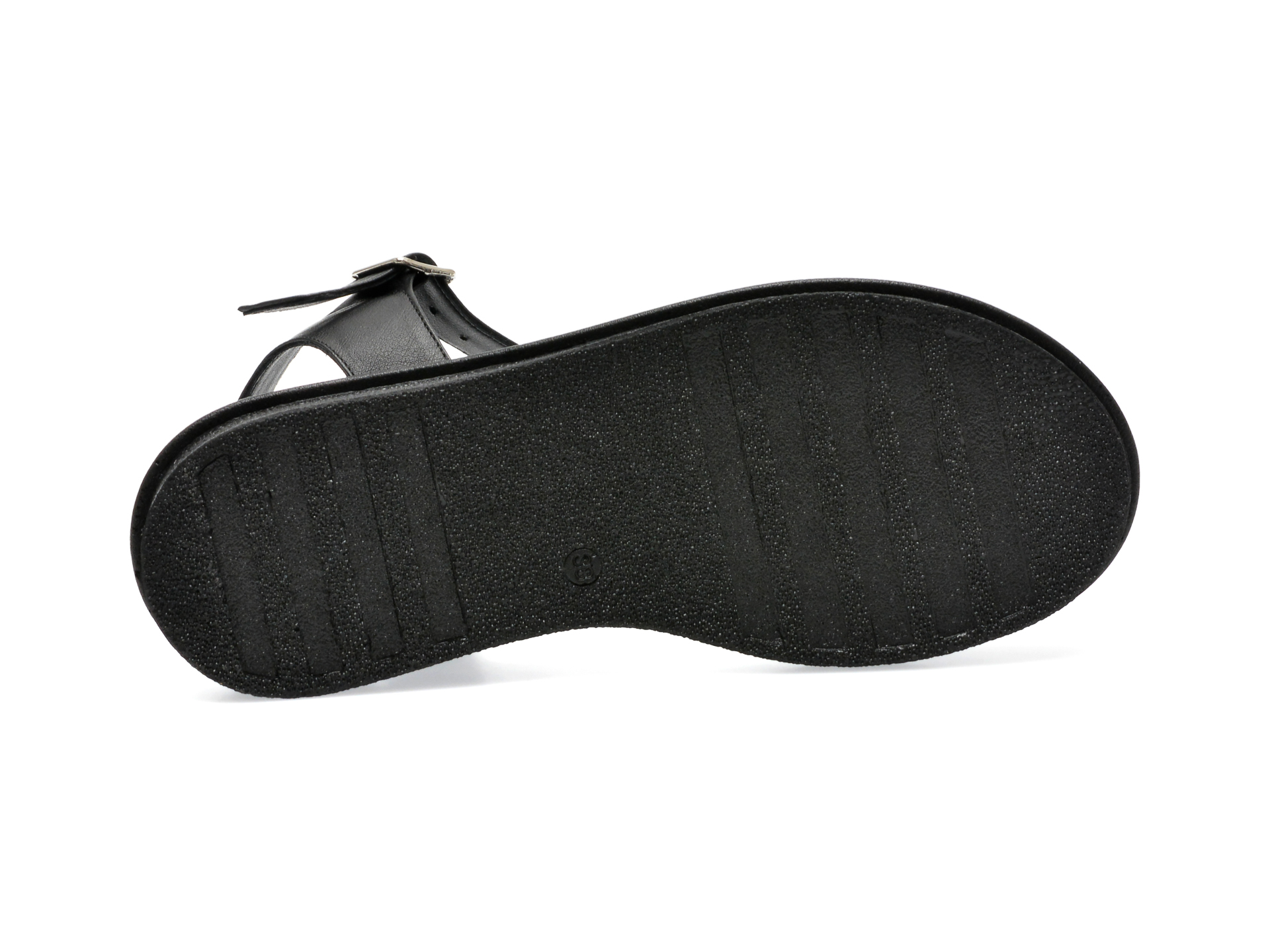 Sandale EPICA negre, 471255, din piele naturala