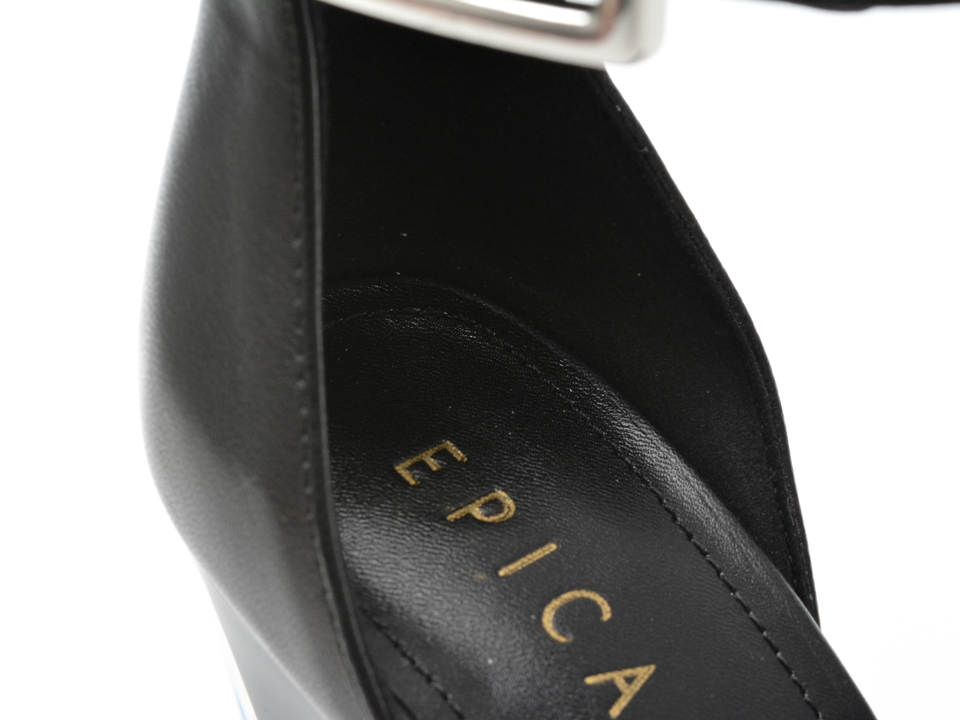 Poze Sandale EPICA negre, H5128, din piele naturala otter.ro