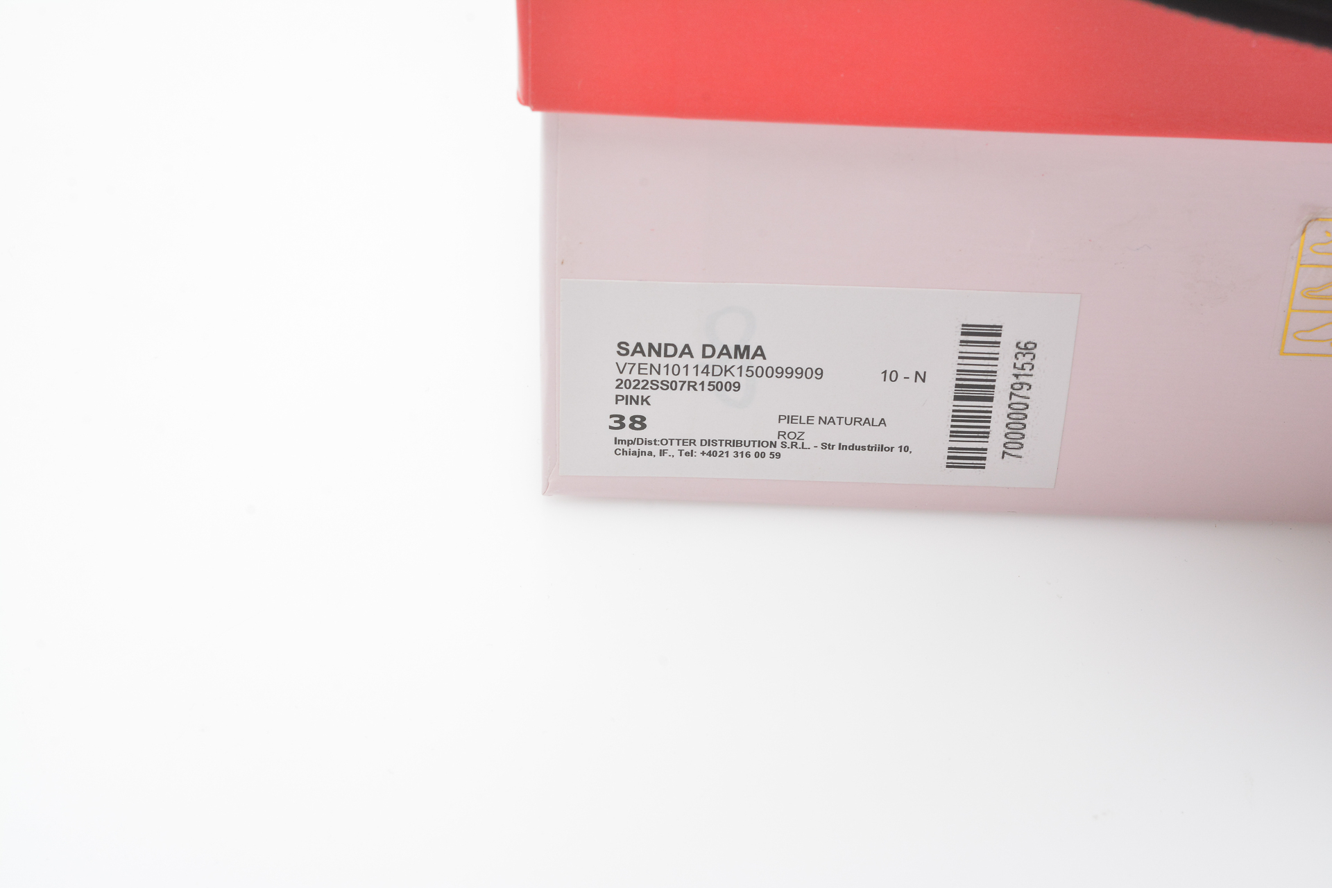 Sandale EPICA roz, 15009, din piele naturala Epica Epica