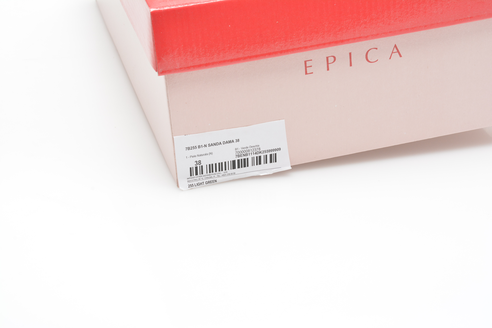 Sandale EPICA verzi, 255, din piele naturala Epica Epica