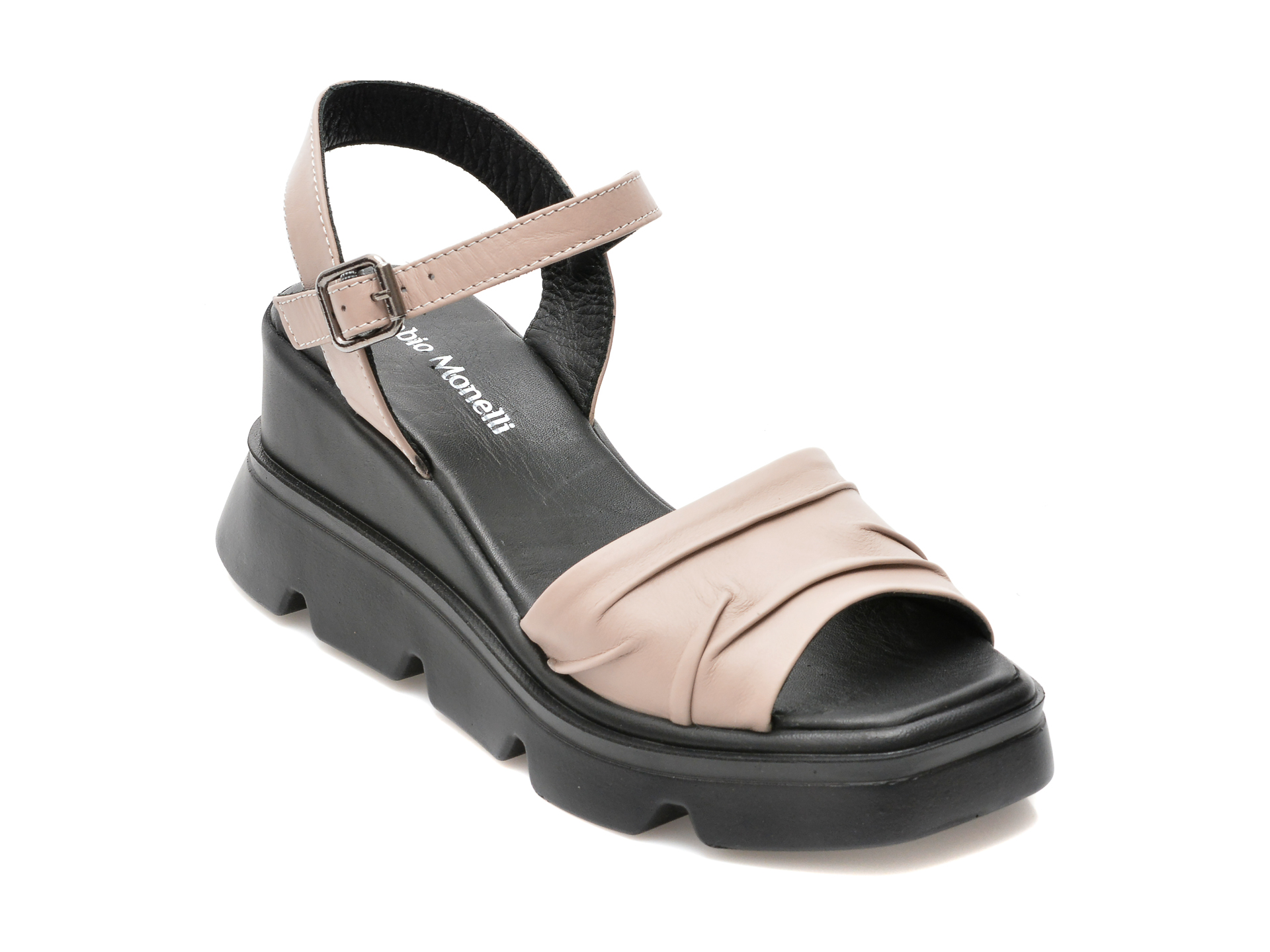 Sandale FABIO MONELLI gri, 778, din piele naturala /femei/sandale