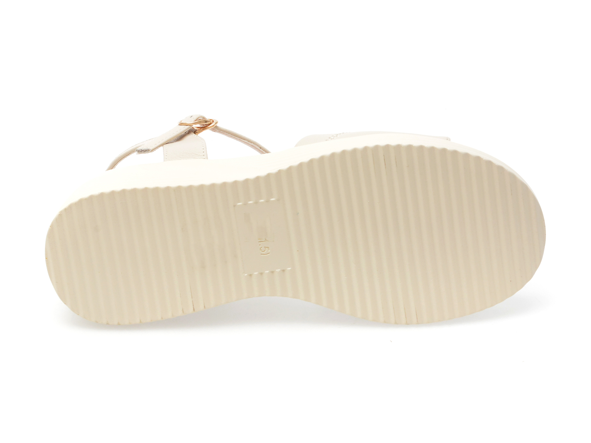 Sandale FLAVIA PASSINI albe, 5037, din piele naturala
